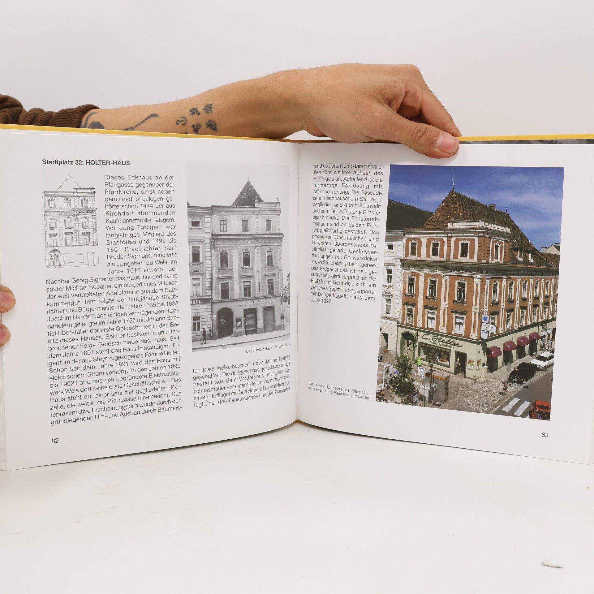 Günter Kalliauer Der Welser Stadtplatz und seine Häuser
