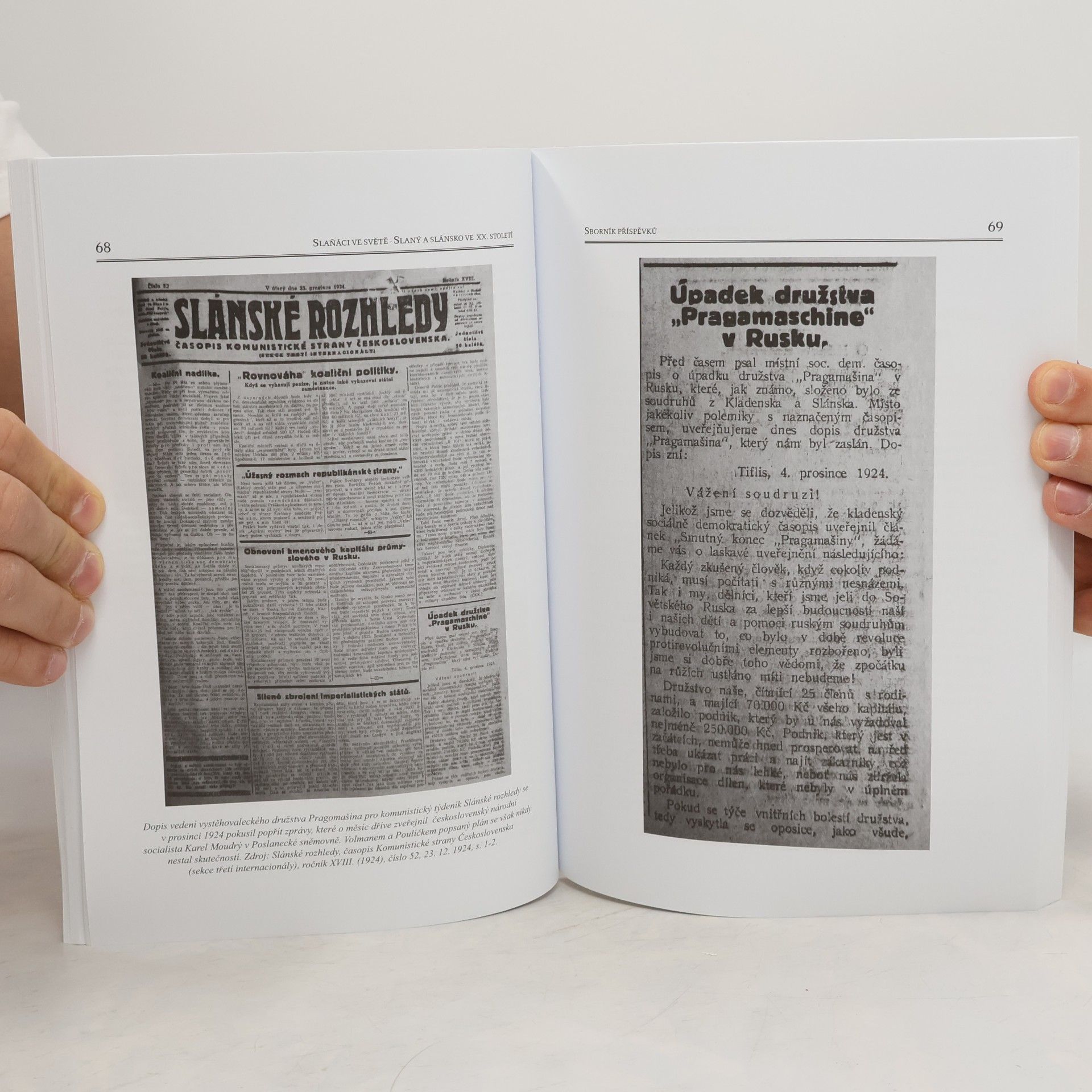 Autorenkollektiv Slaňáci ve světě : Slaný a Slánsko ve XX. století : sborník z historické konference