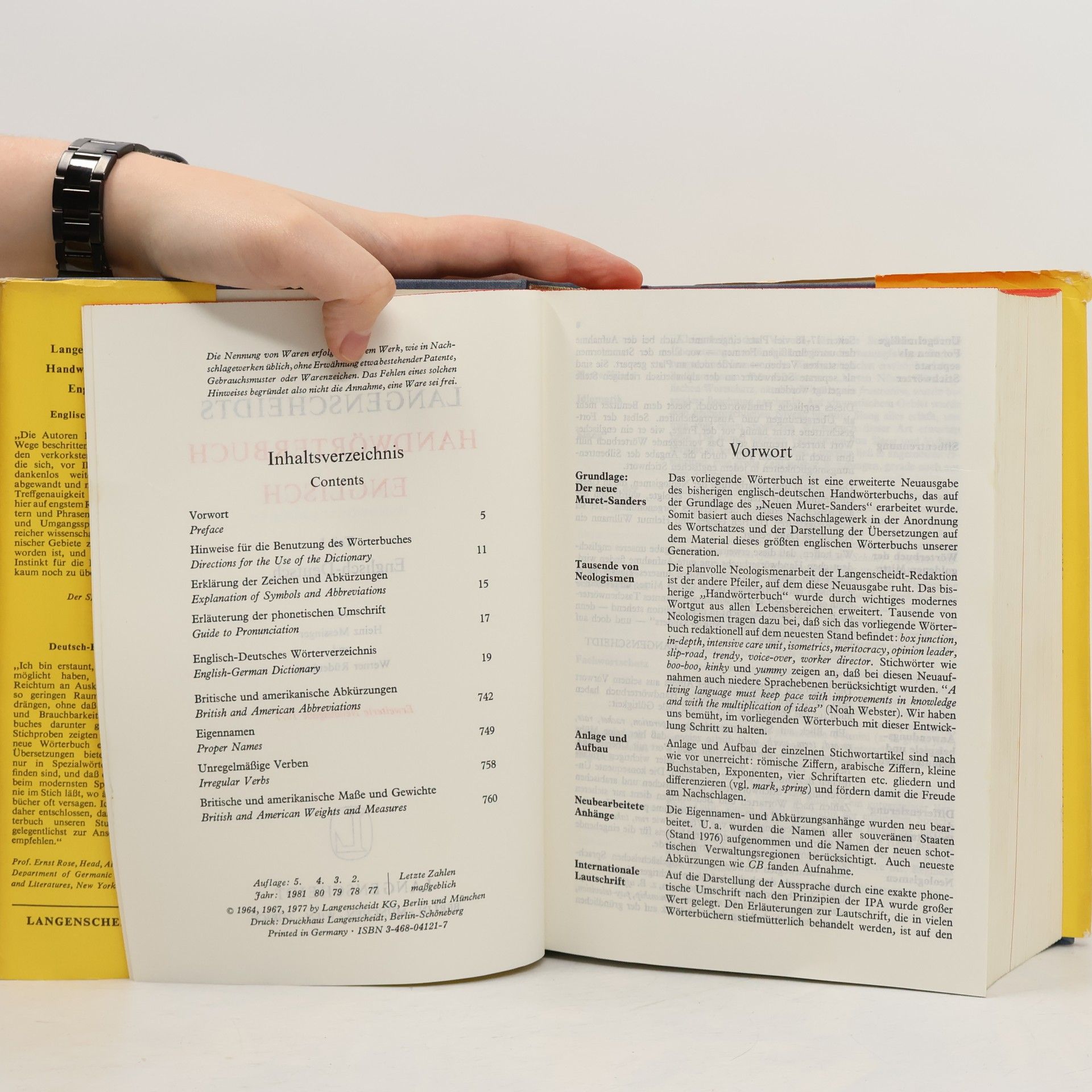 Autorenkollektiv Langenscheidts Handwörterbuch Englisch: Englisch-Deutsch / Deutsch-Englisch