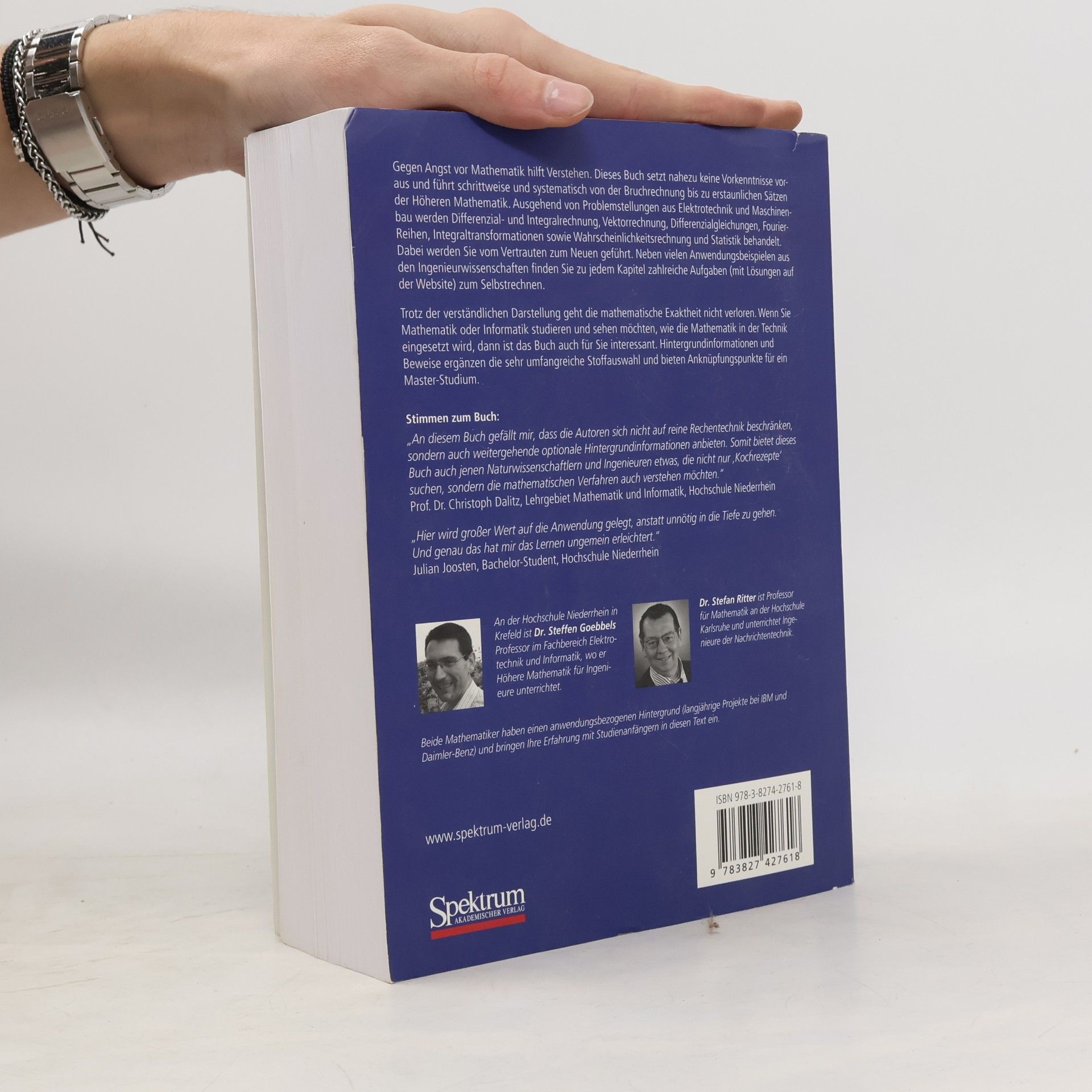Steffen Goebbels Mathematik verstehen und anwenden
