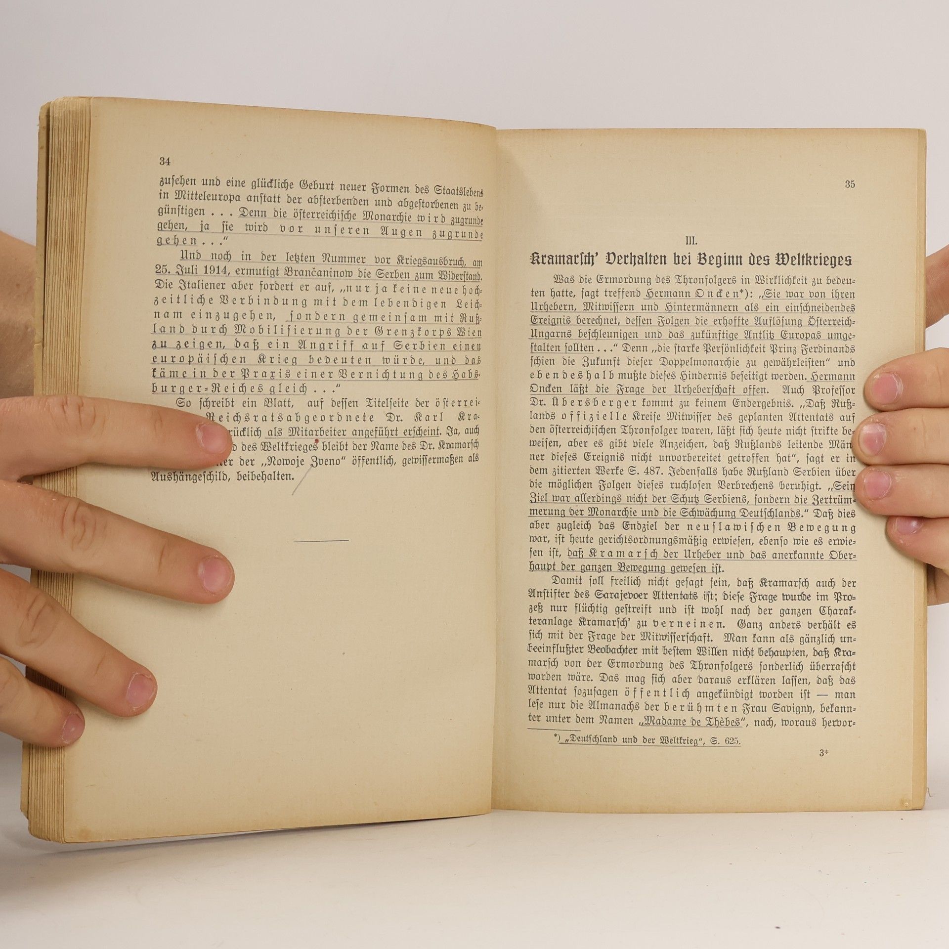 Collectif d'auteurs Der wahre Anstifter des Weltkrieges
