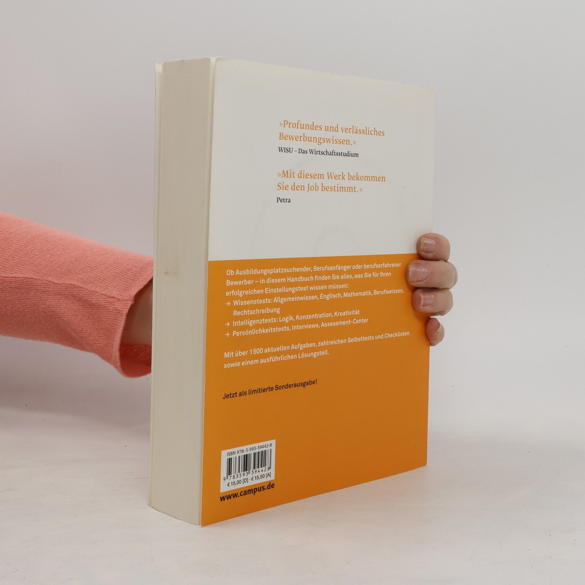 Christian Püttjer Einstellungstest - das große Handbuch