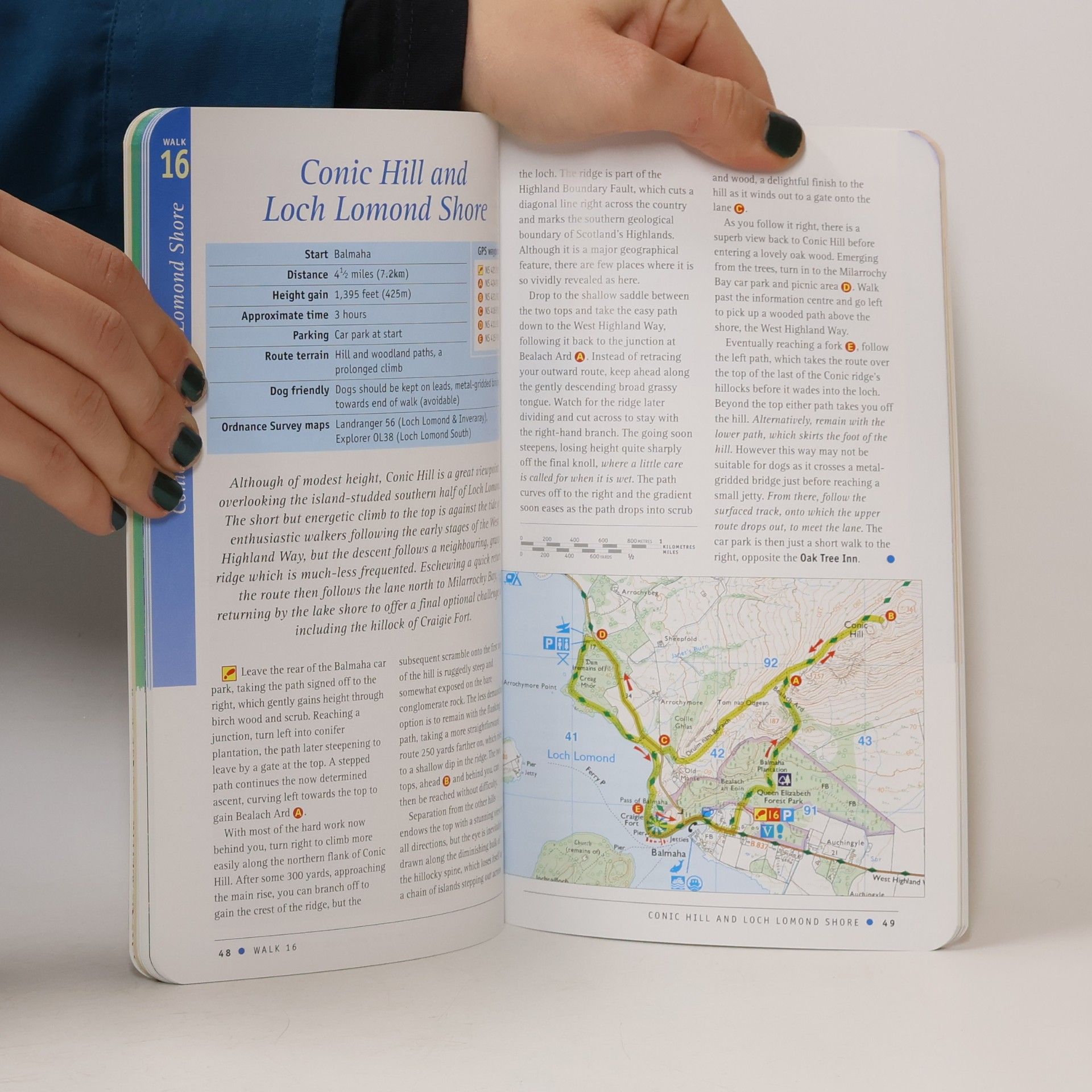 Dennis Kelsall Pathfinder Guides - 23: Loch Lomond, The Trossachs