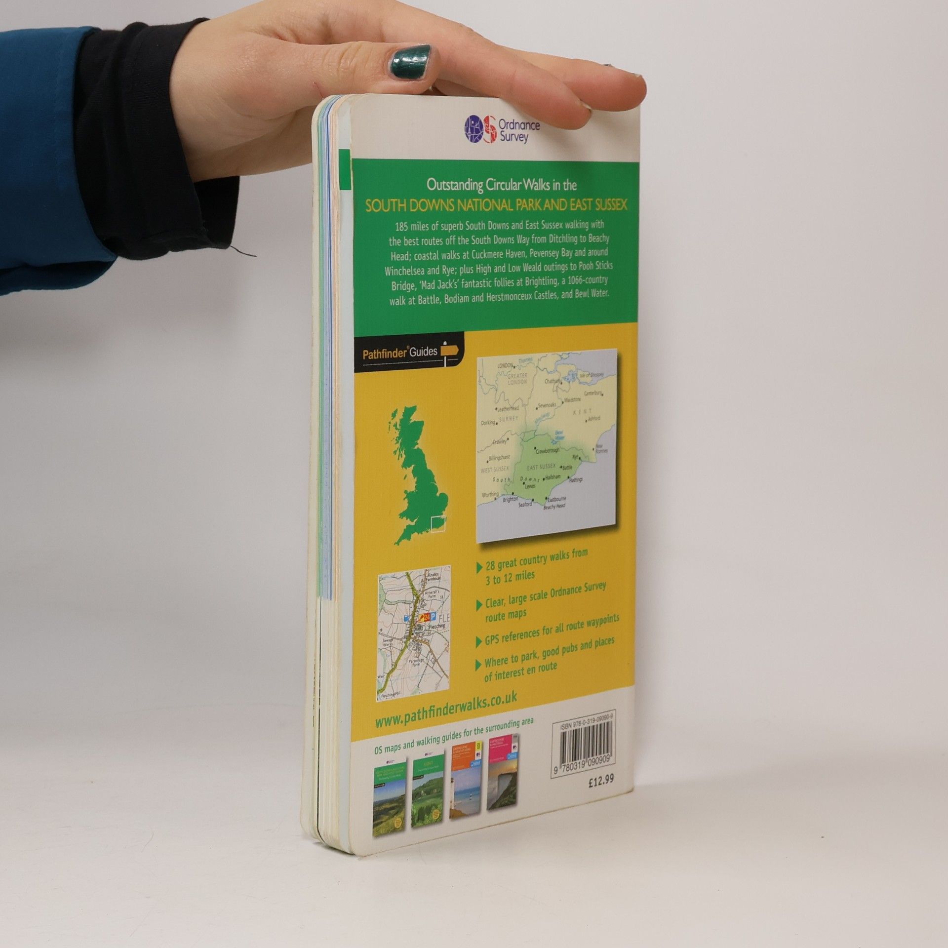 David Hancock Pathfinder Guides - 67: South Downs National Park & East Sussex