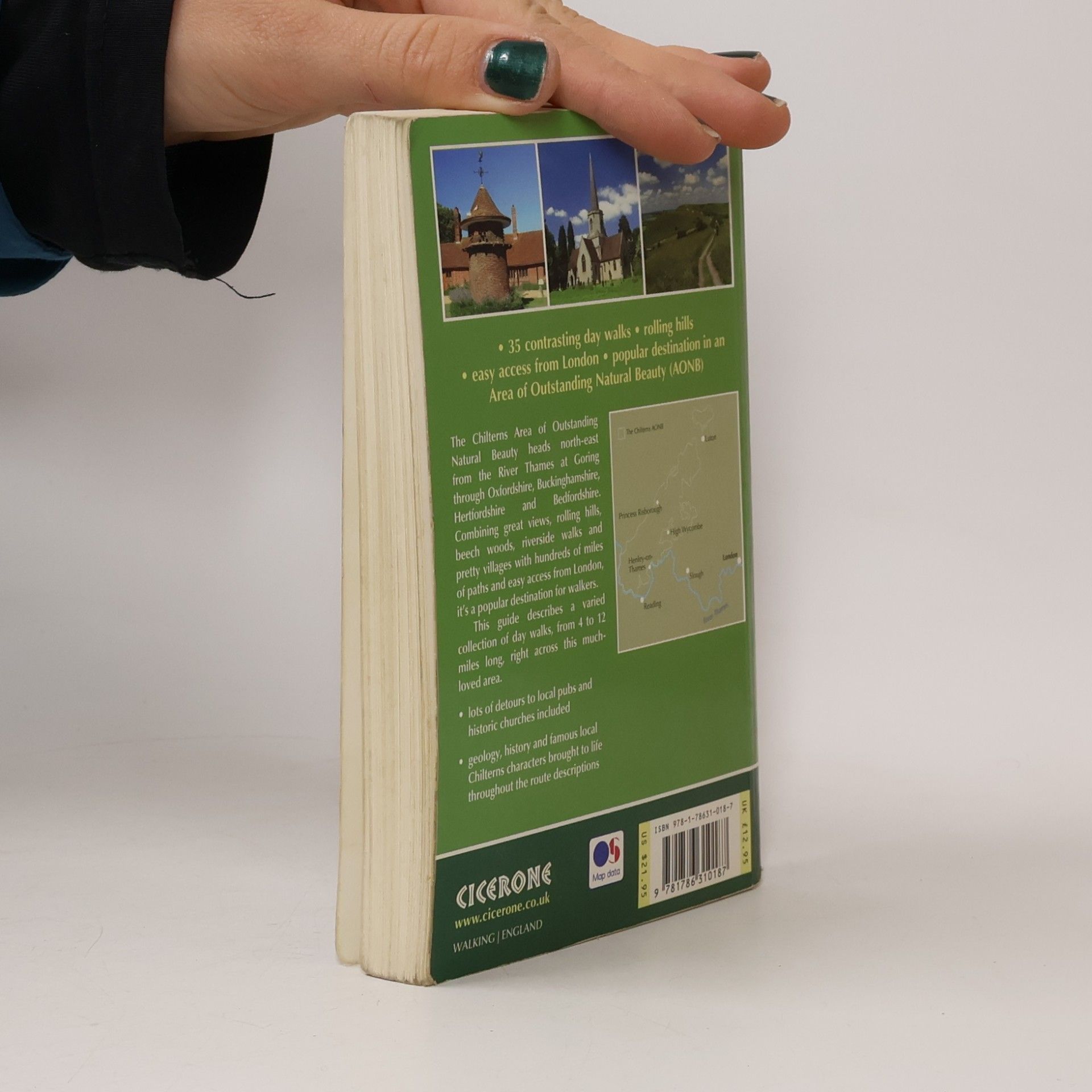 Steve Davison Cicerone Guidebooks: Walking in the Chilterns