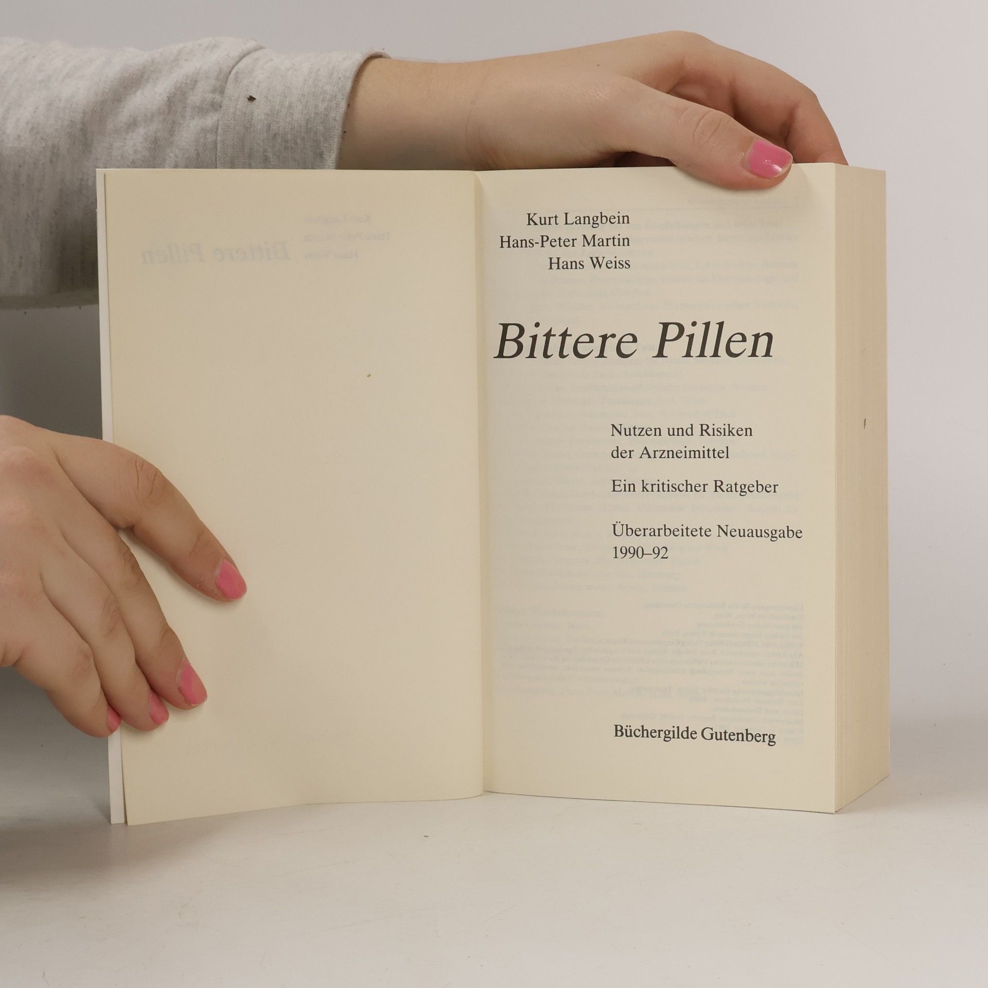 Kurt Langbein Bittere Pillen