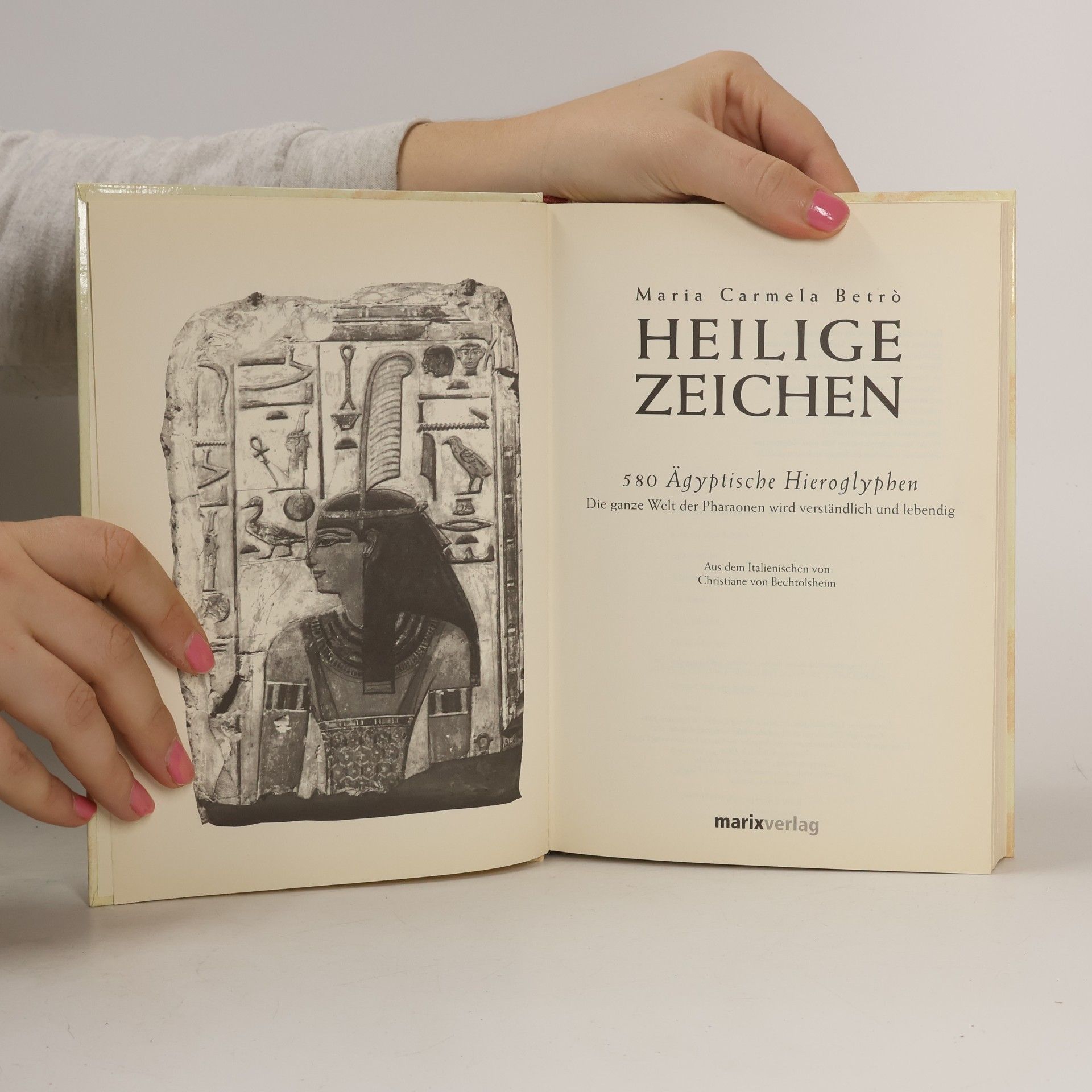 Maria Carmela Betrò Heilige Zeichen