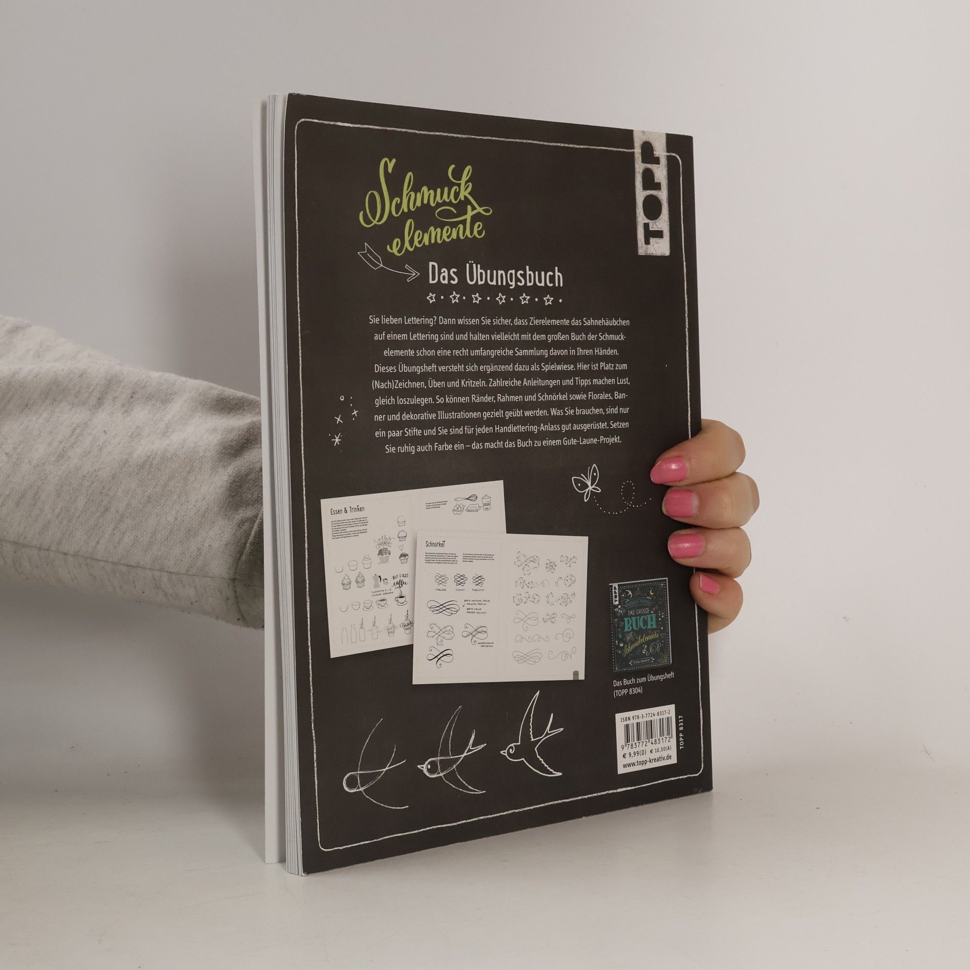 Annika Handlettering. Übungsbuch der Schmuckelemente