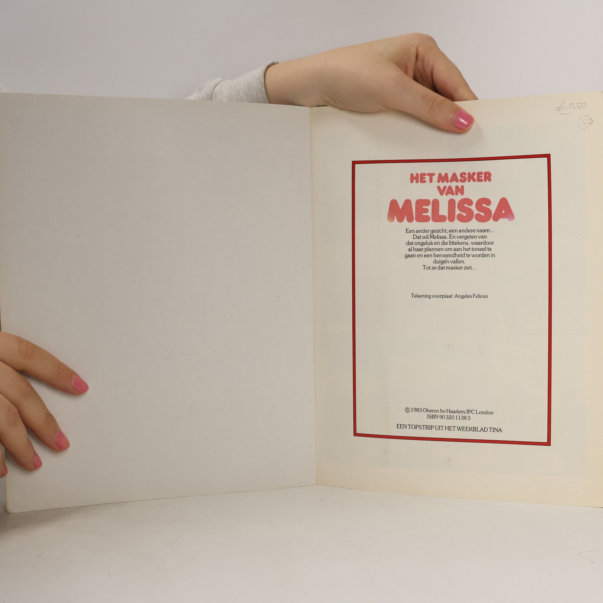 Angeles Felices Het masker van Melissa