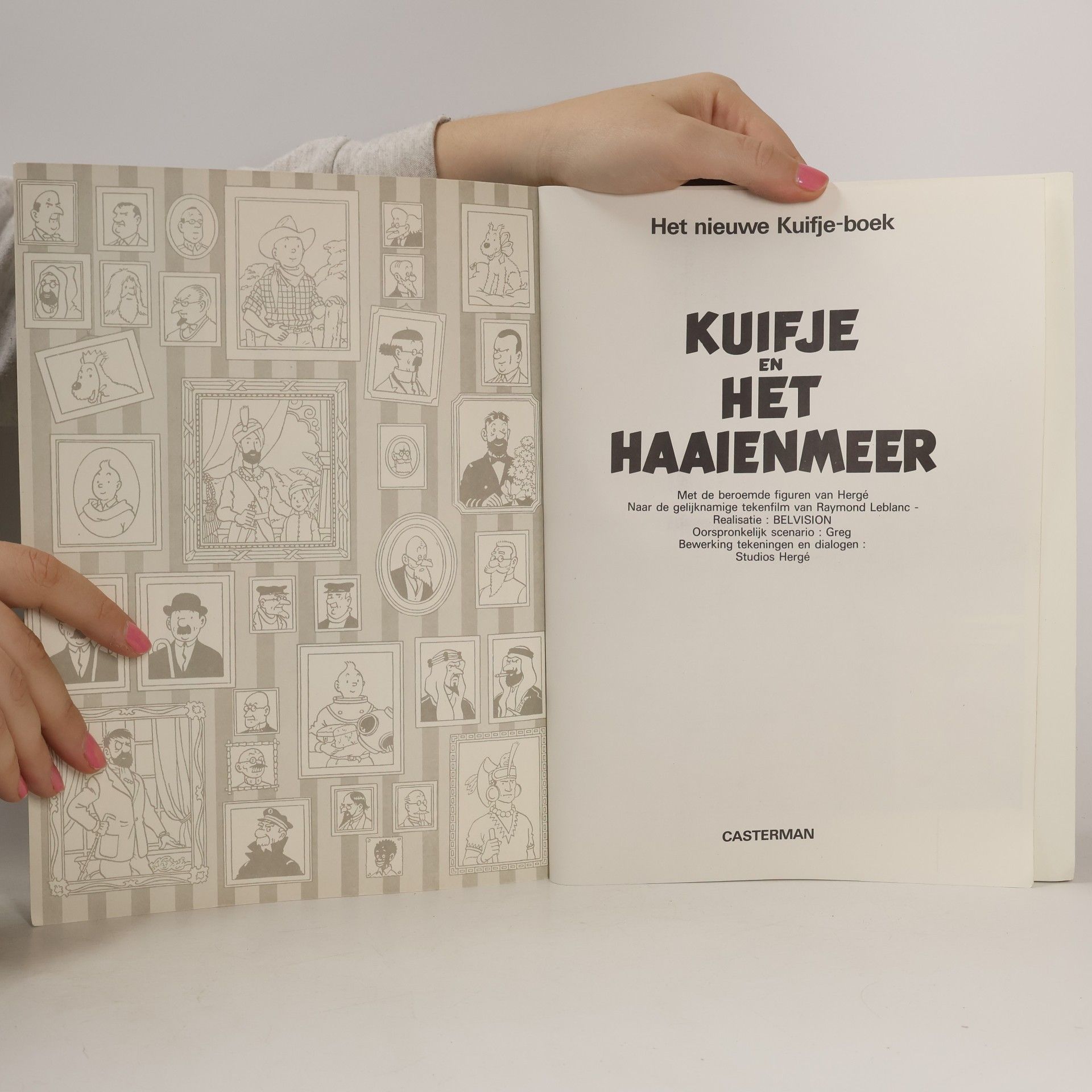 Auteurscollectief Kuifje en het haaienmeer