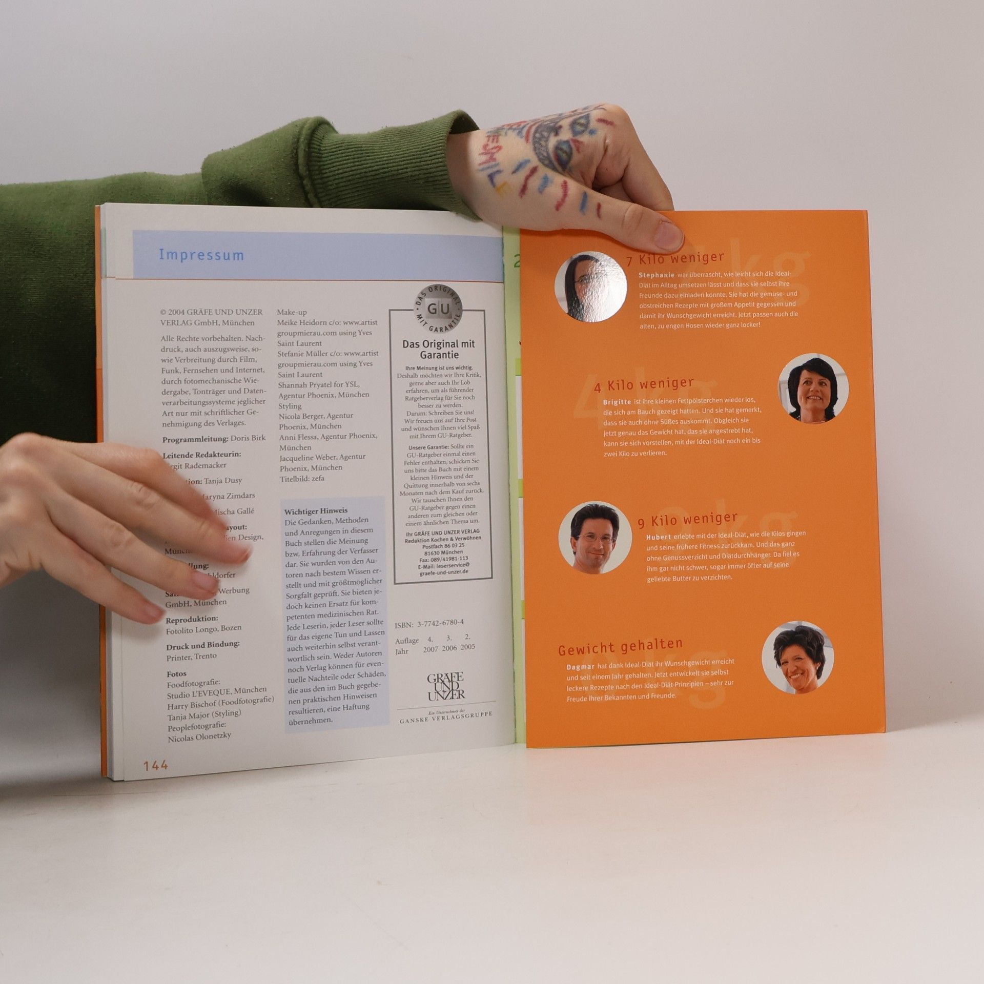Michael Hamm Die ideal Diät das KOCHBUCH