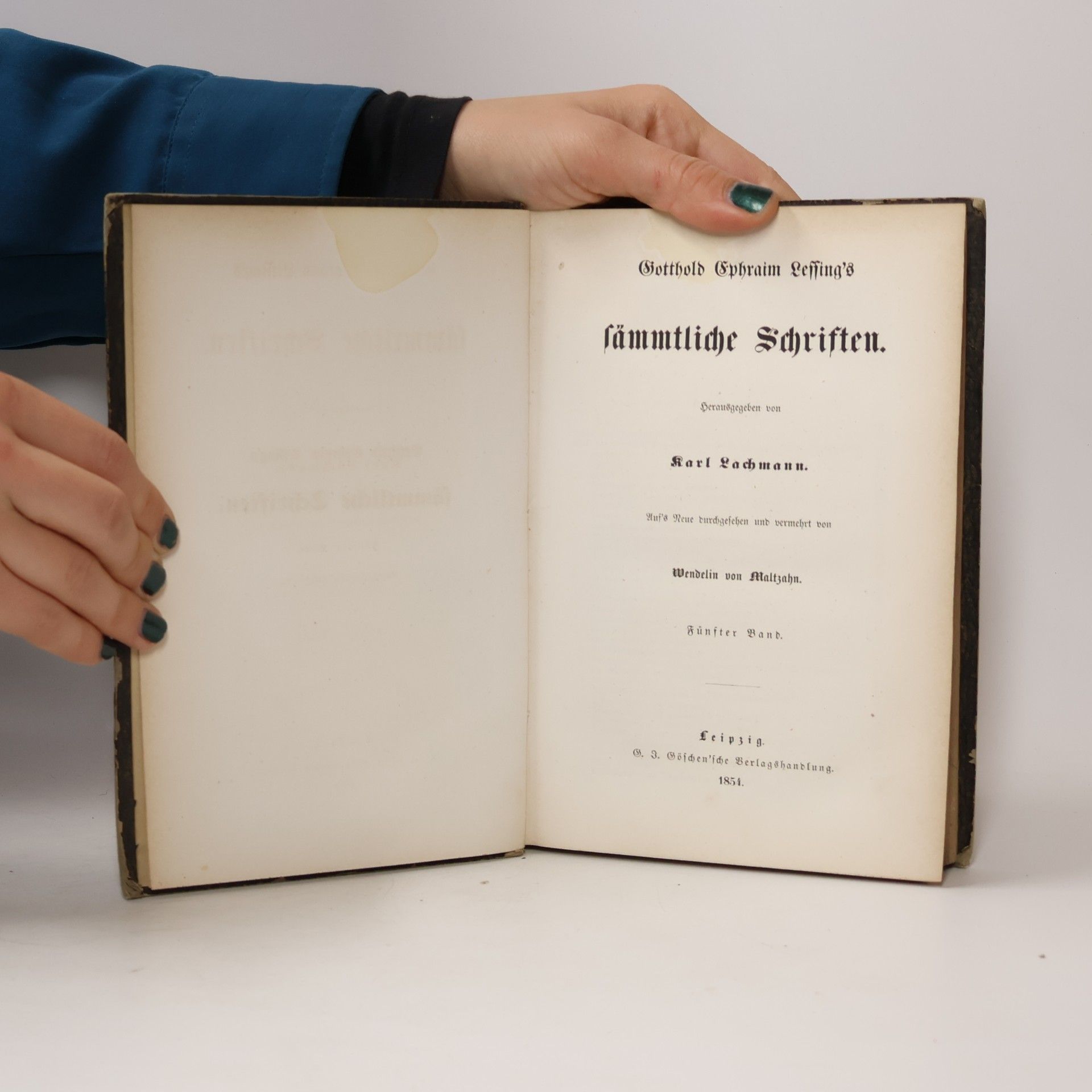 Karl Lachmann Lessing 5.