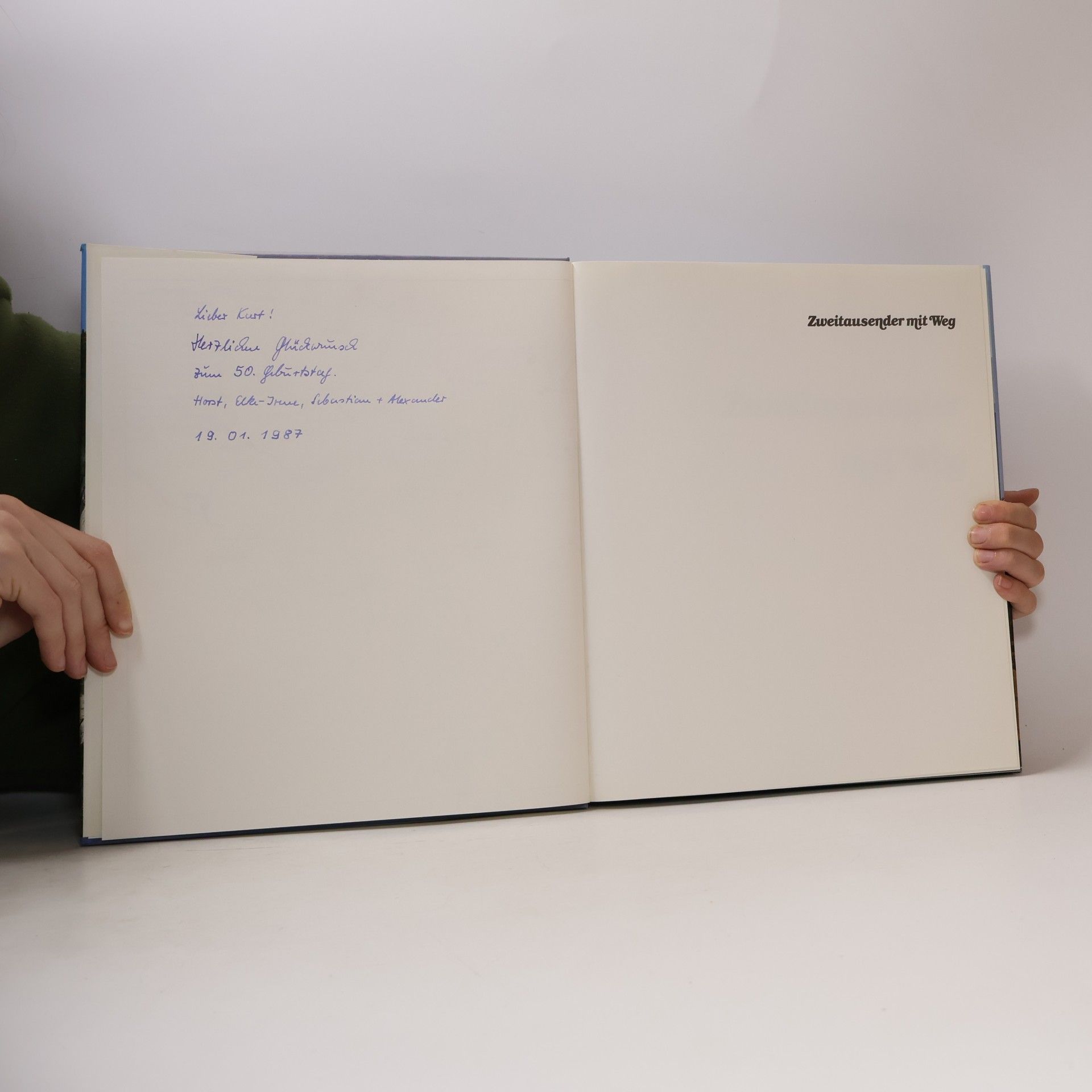 Dieter Seibert Zweitausender mit Weg