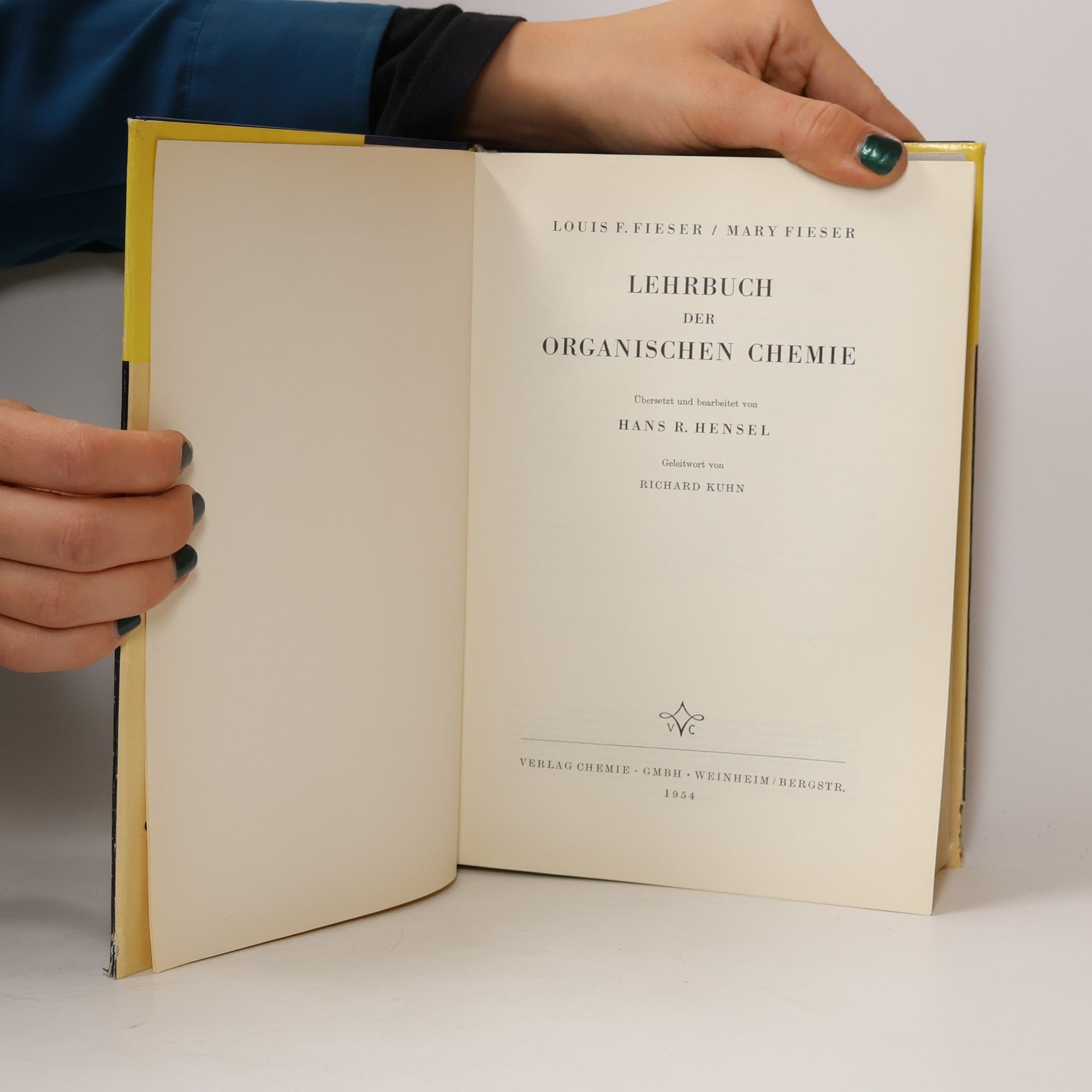 Mary Fieser Lehrbuch der Organischen Chemie