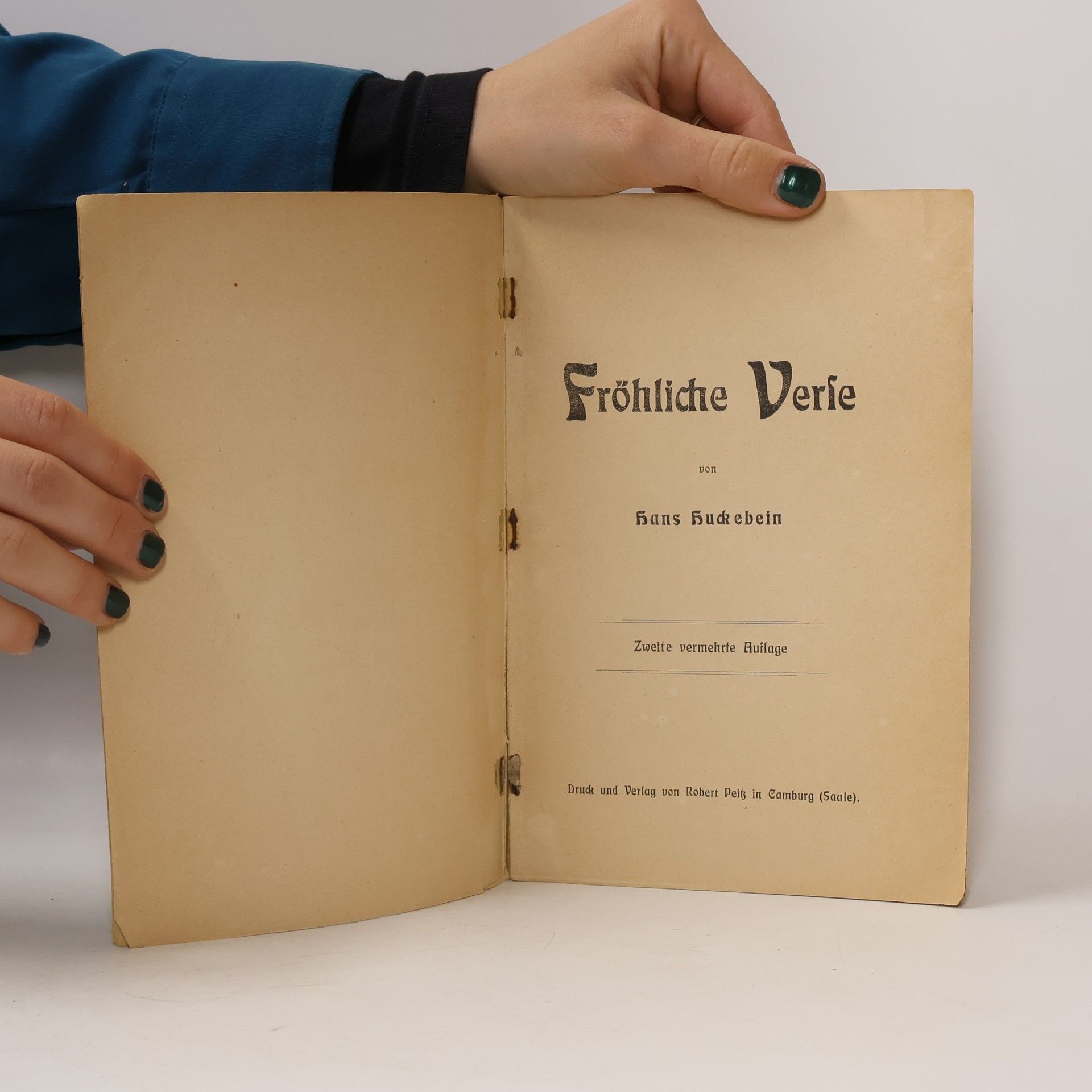 Hans Huckebein Fröhliche Verse von Hans Huckebein