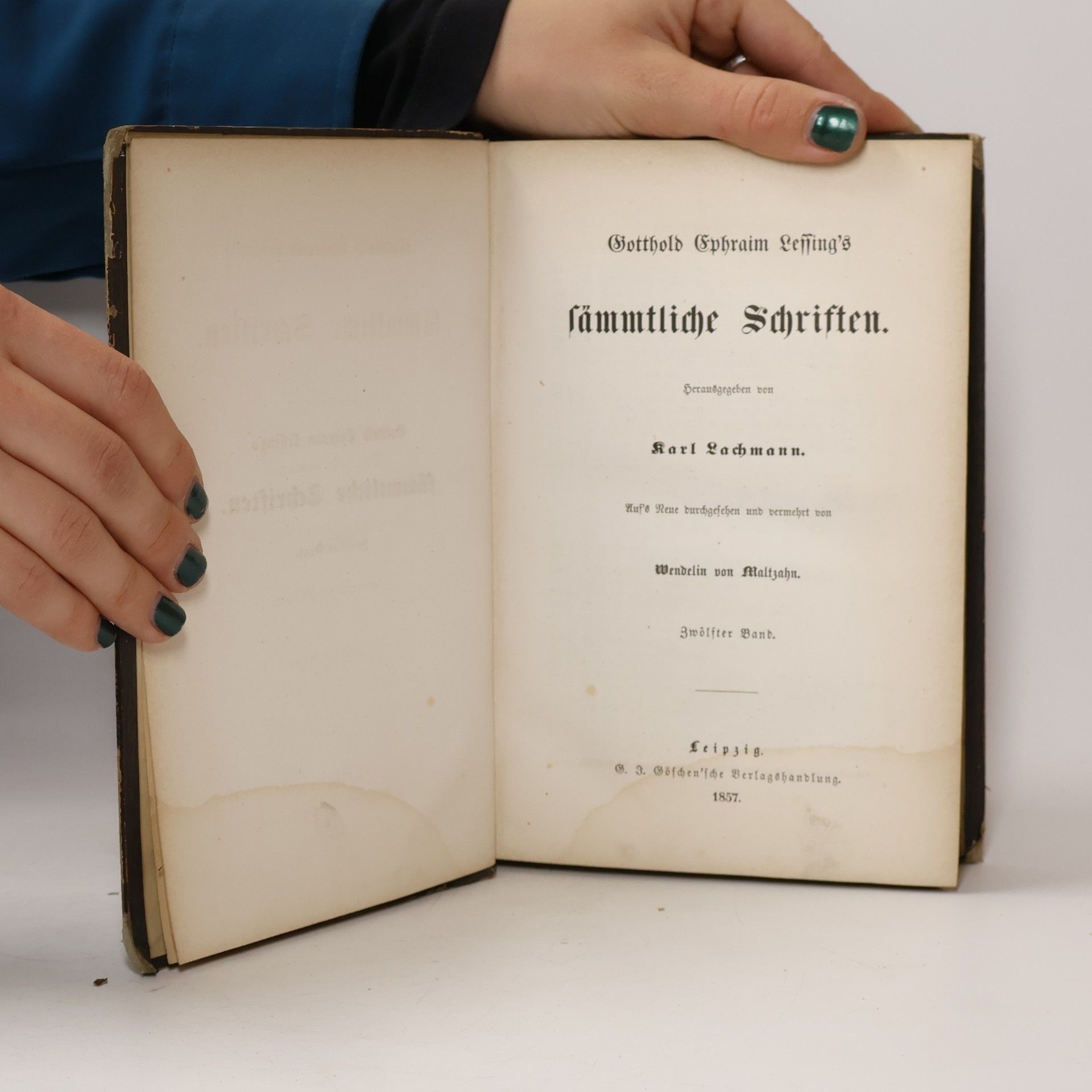 Gotthold Ephraim Lessing Lessing 12.