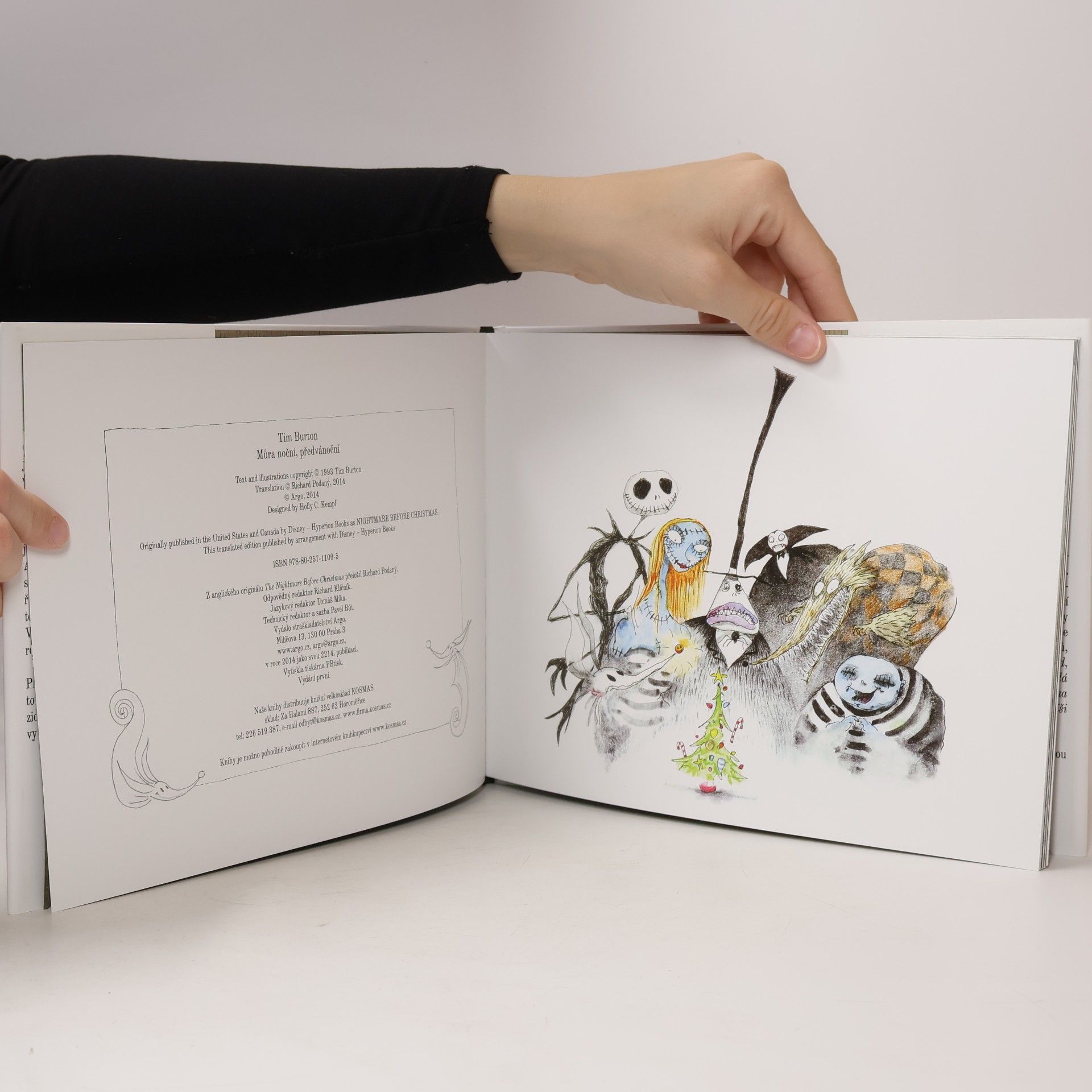 Tim Burton Můra noční, předvánoční