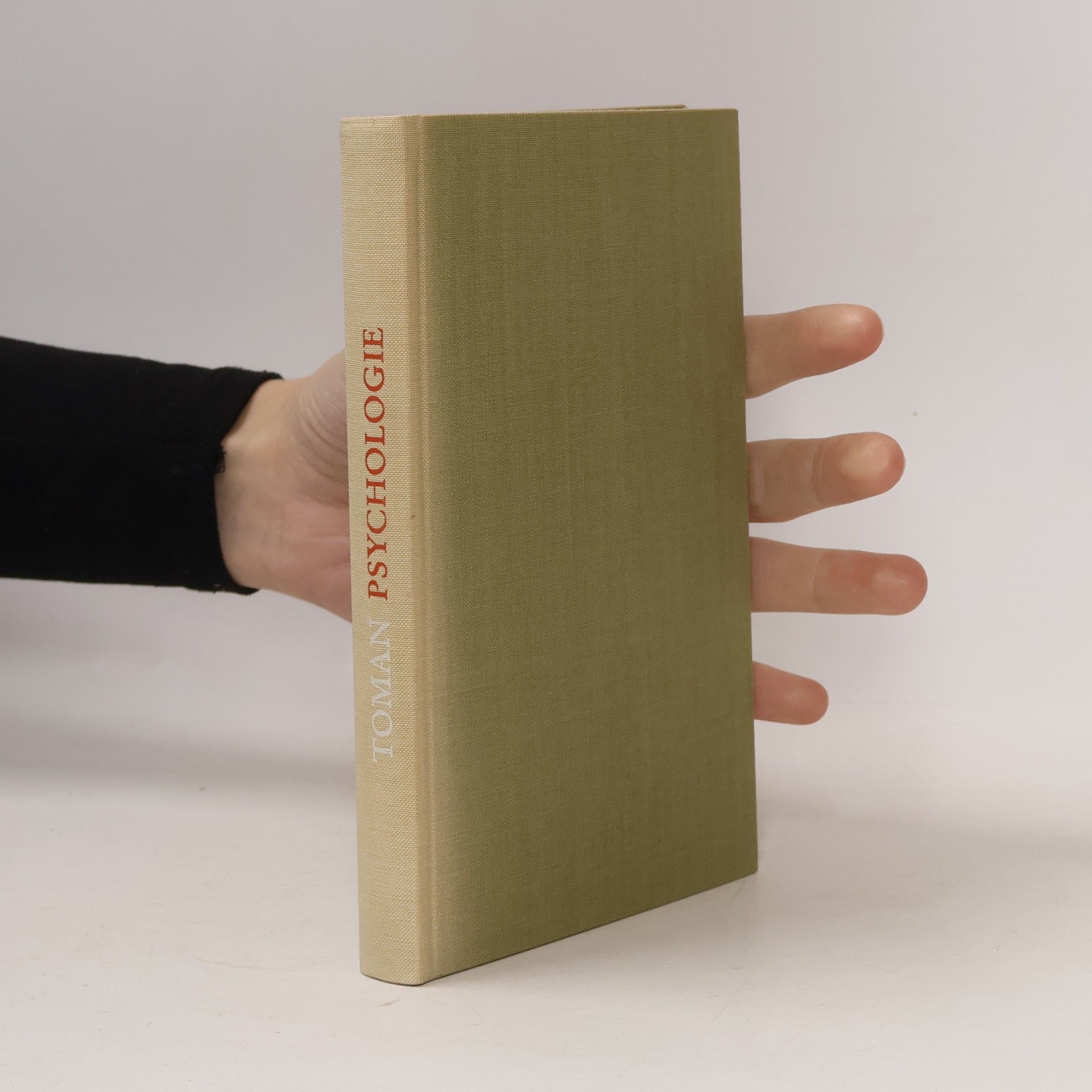 Walter Toman Kleine Einführung in die Psychologie