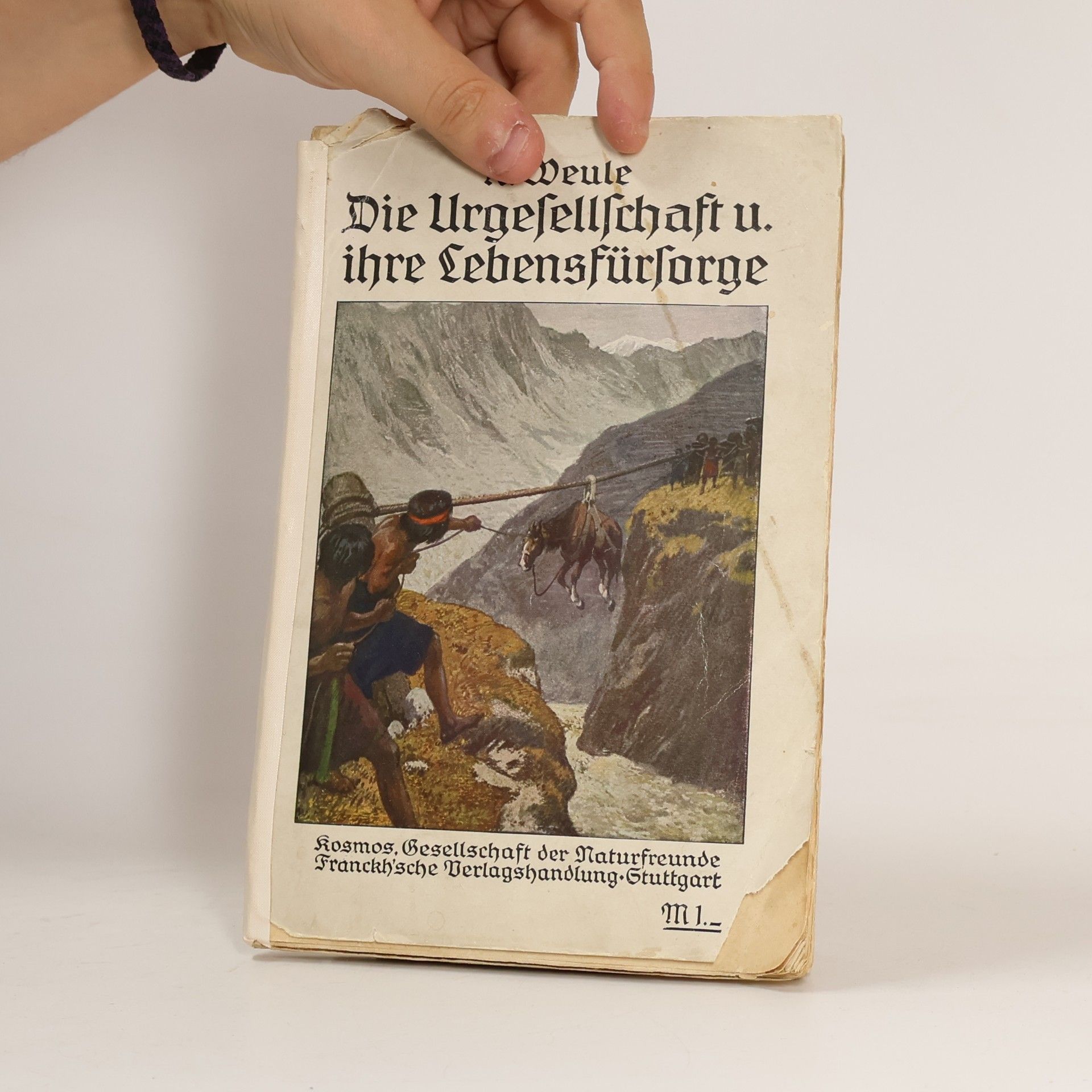 Karl Weule Die Urgesellschaft und ihre Lebensfürsorge