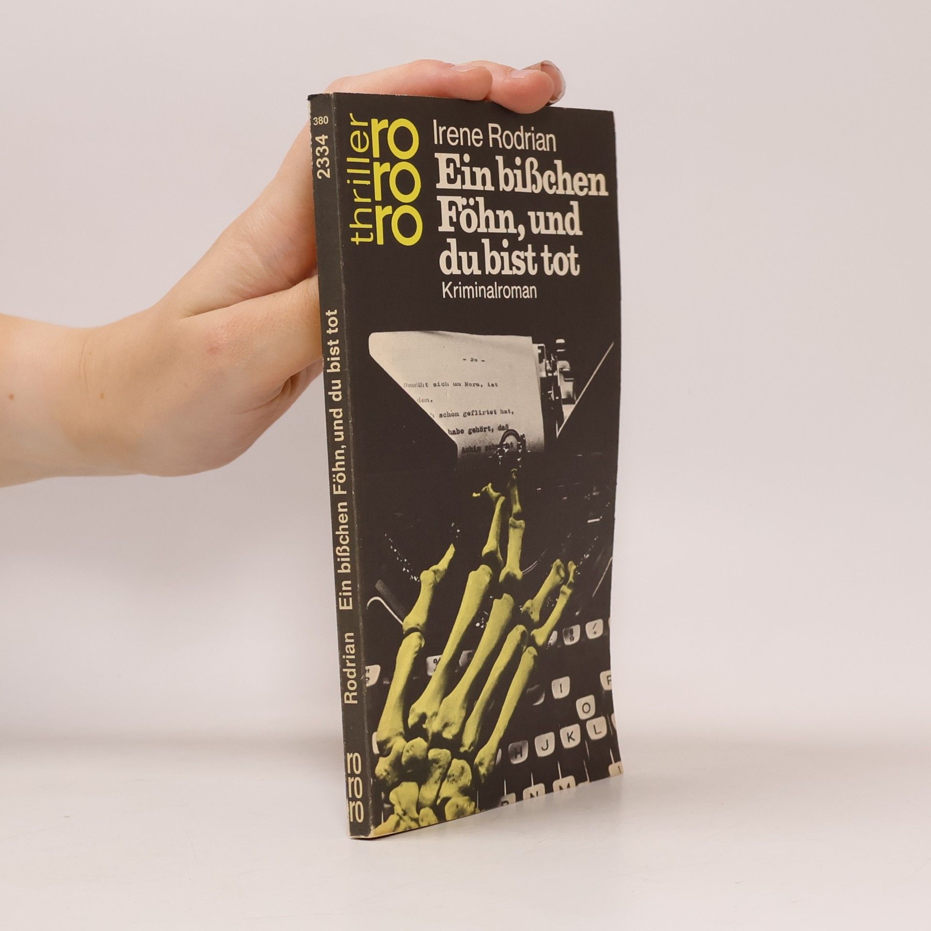 Ein bißchen Föhn, und du bist tot