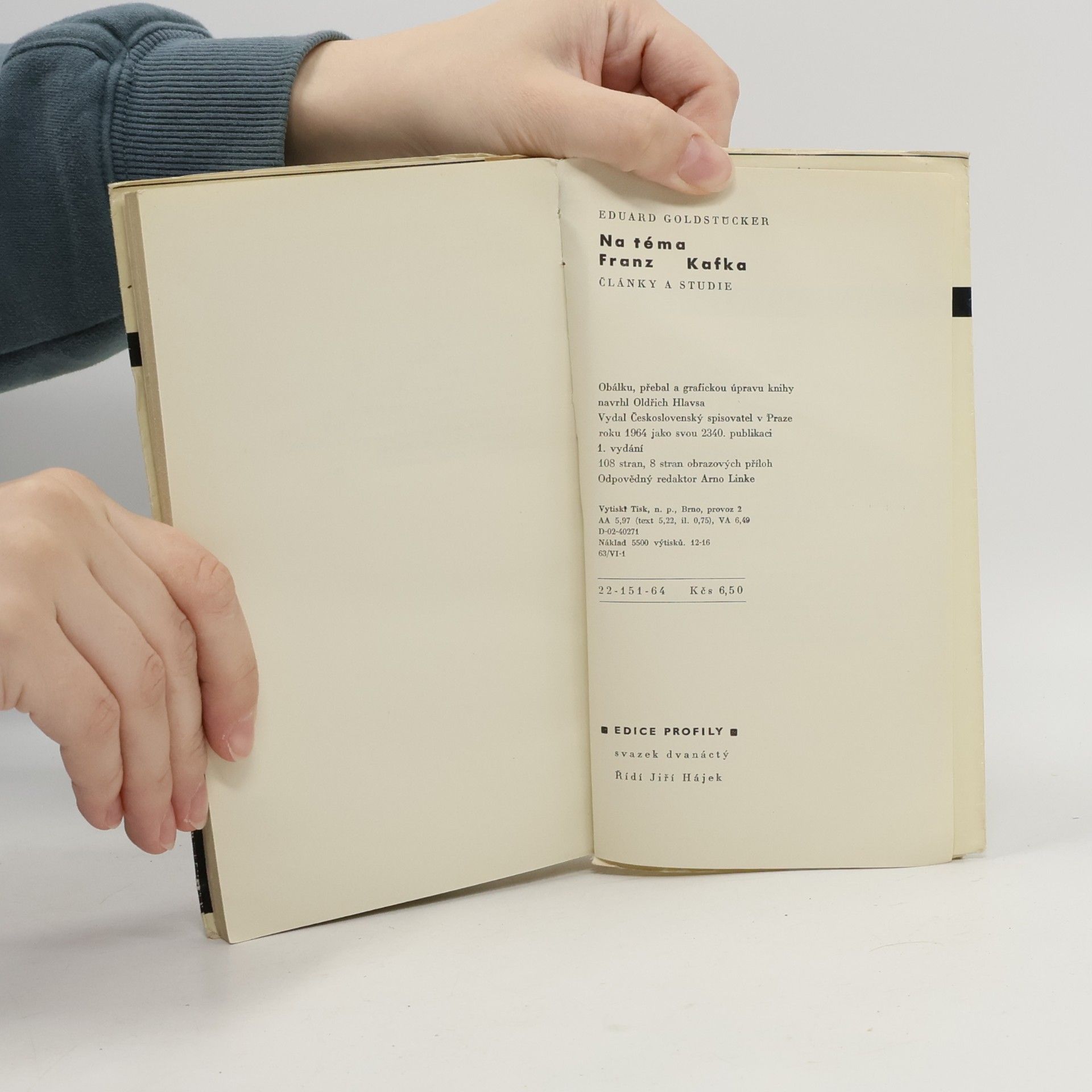 Eduard Goldstücker Na téma Franz Kafka