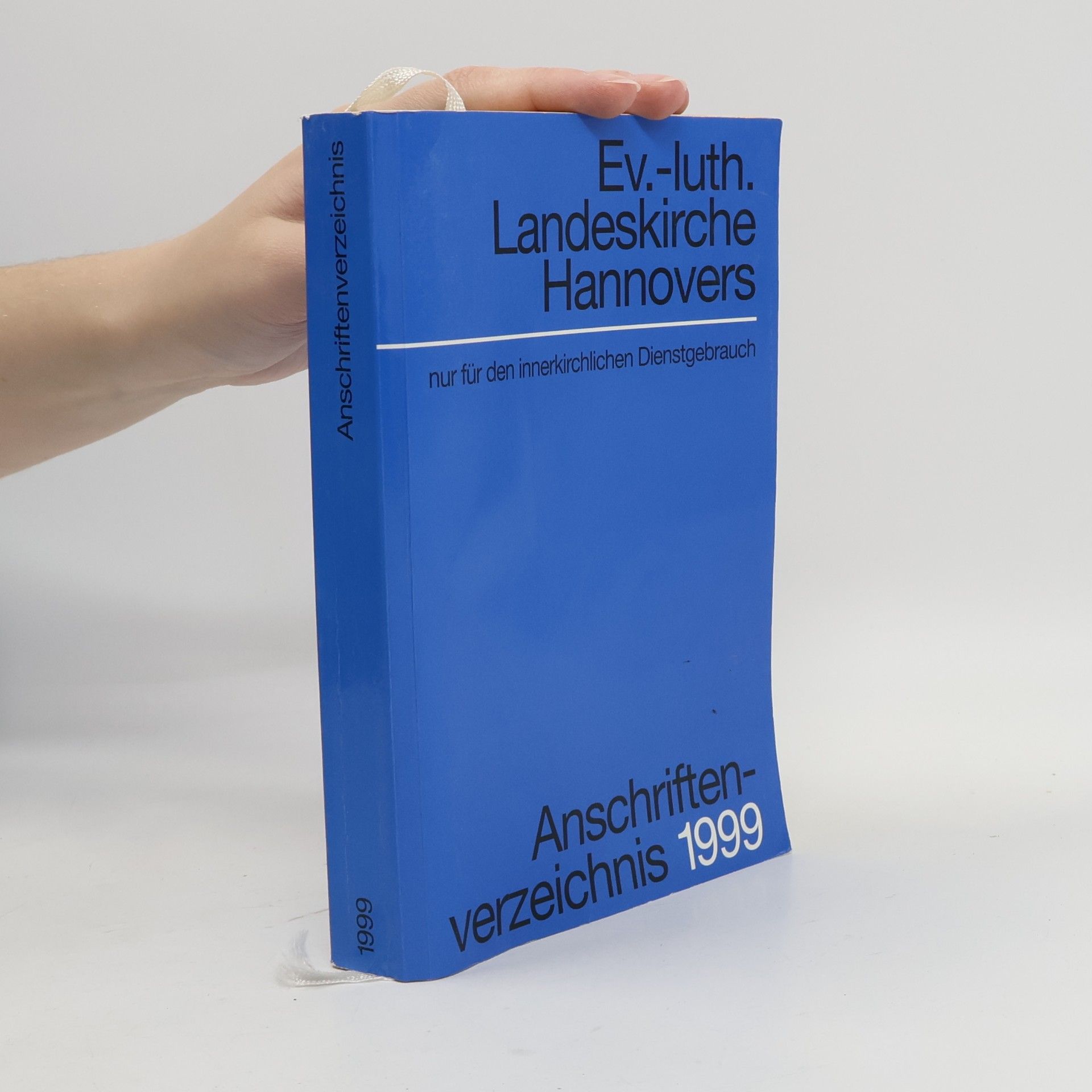 Autores varios Ev. -luth. Landeskirche Hannovers. Anschriftenverzeichnis