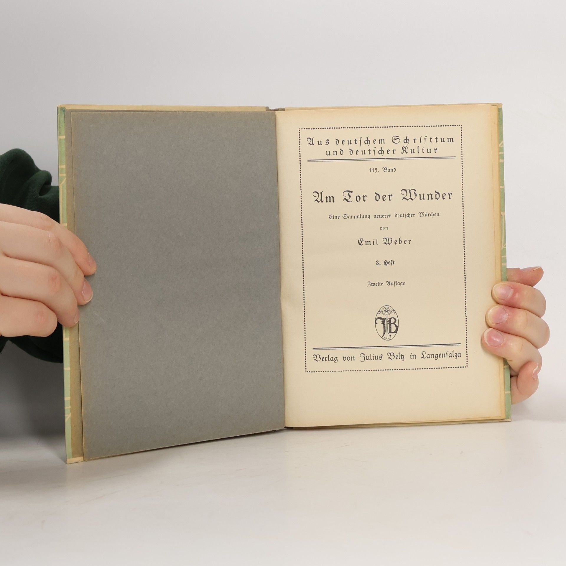 Emil Weber Am Tor der Wunder