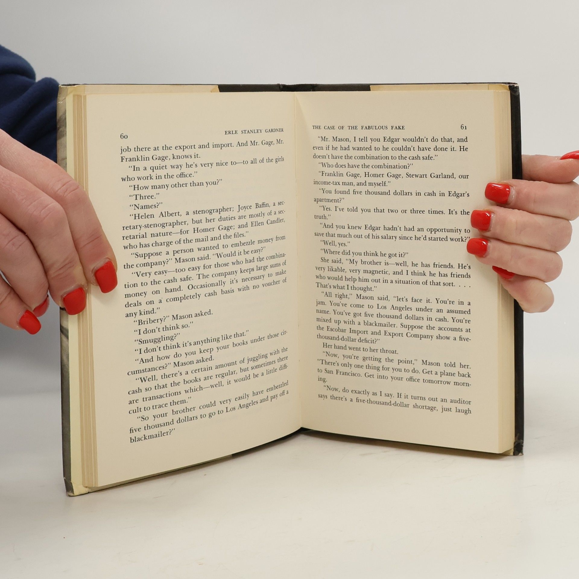 Erle Stanley Gardner The Case of the Fabulous Fake