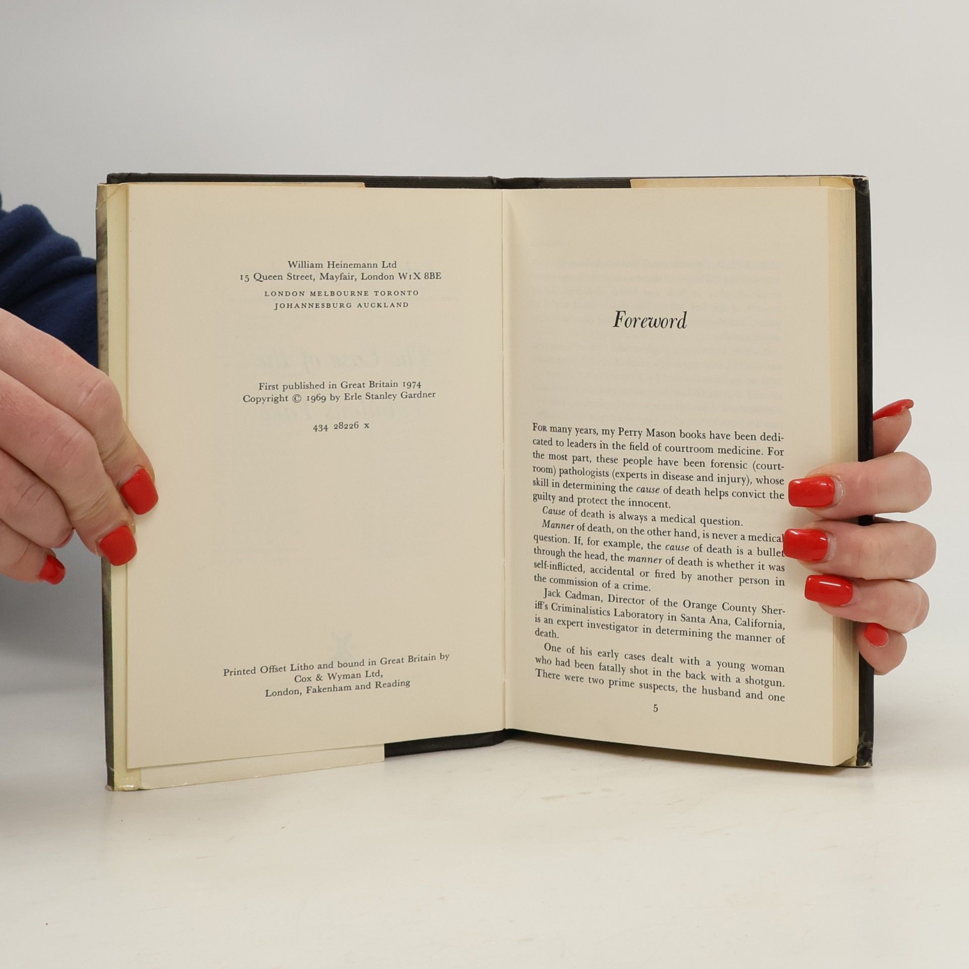 Erle Stanley Gardner The Case of the Fabulous Fake