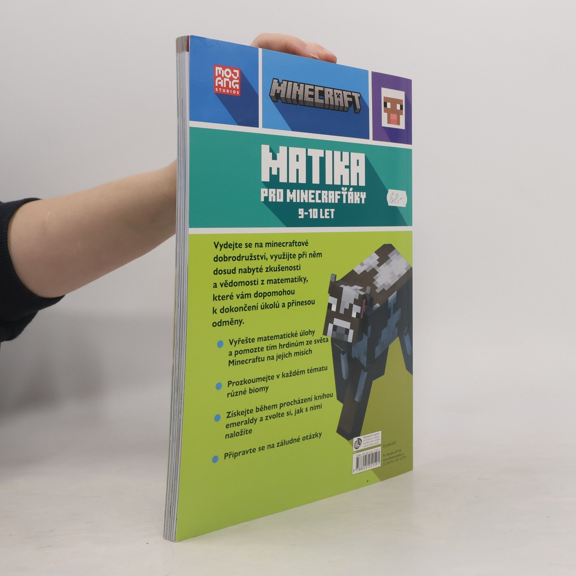 Kolektiv autorů Matika pro minecrafťáky 9-10 let