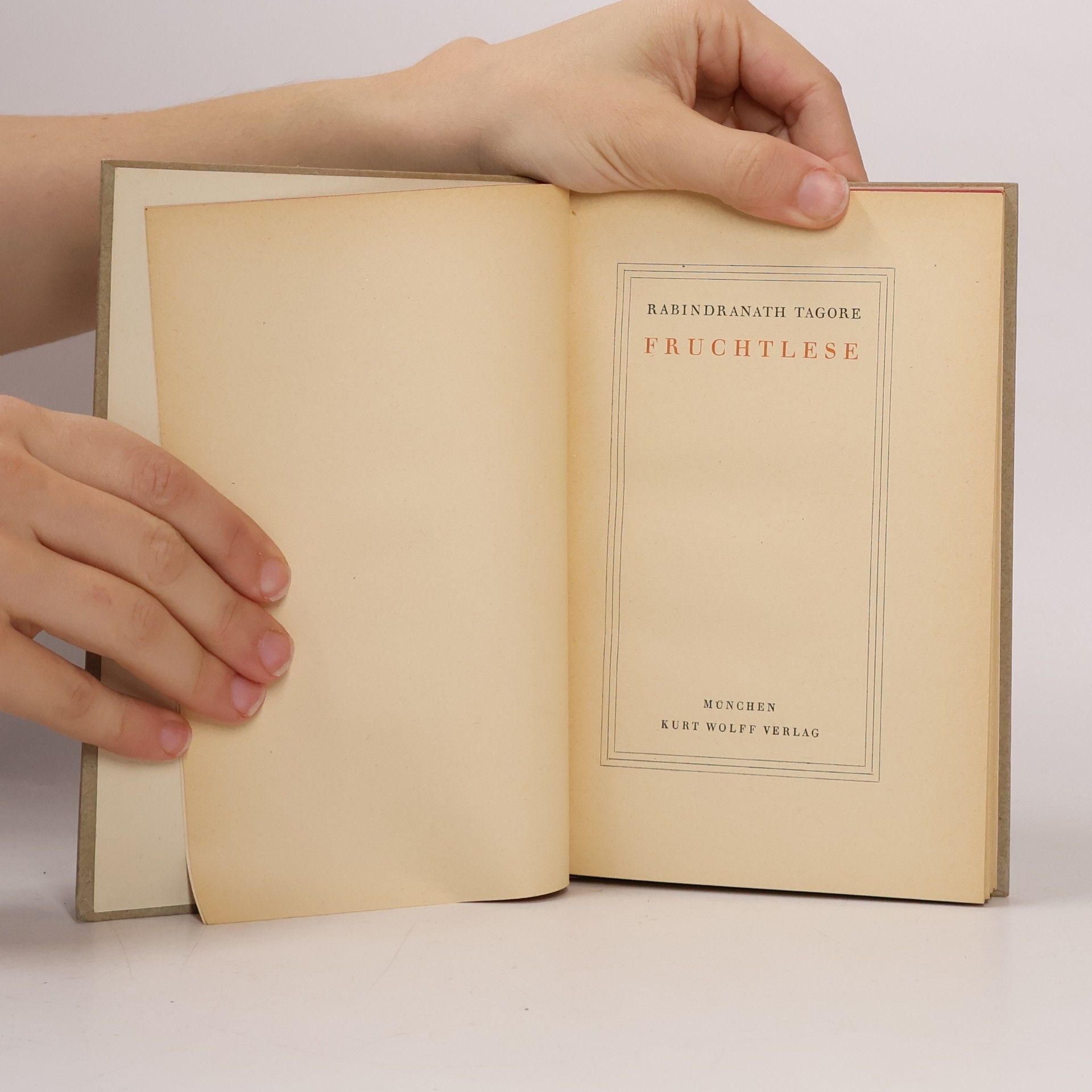 Rabindranath Tagore Fruchtlese
