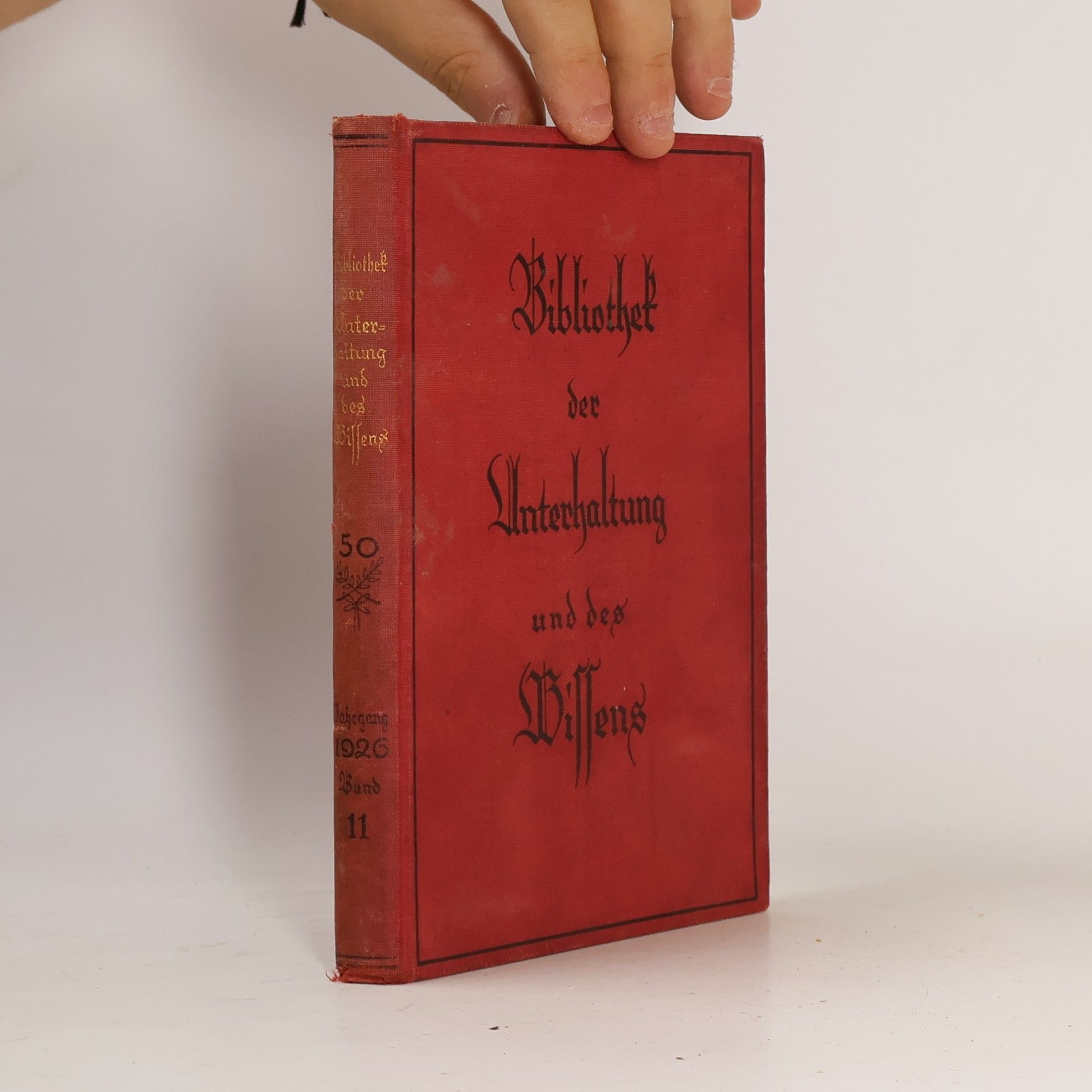 Lehnert & Landrock Bibliothek der Unterhaltung und des Wissens 11/1926