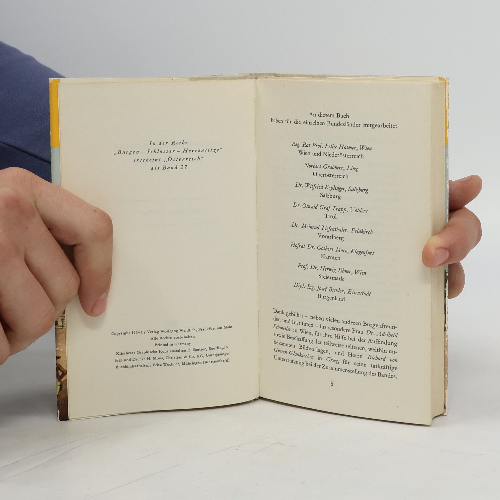 Autorenkollektiv Burgen und Schlösser in Österreich