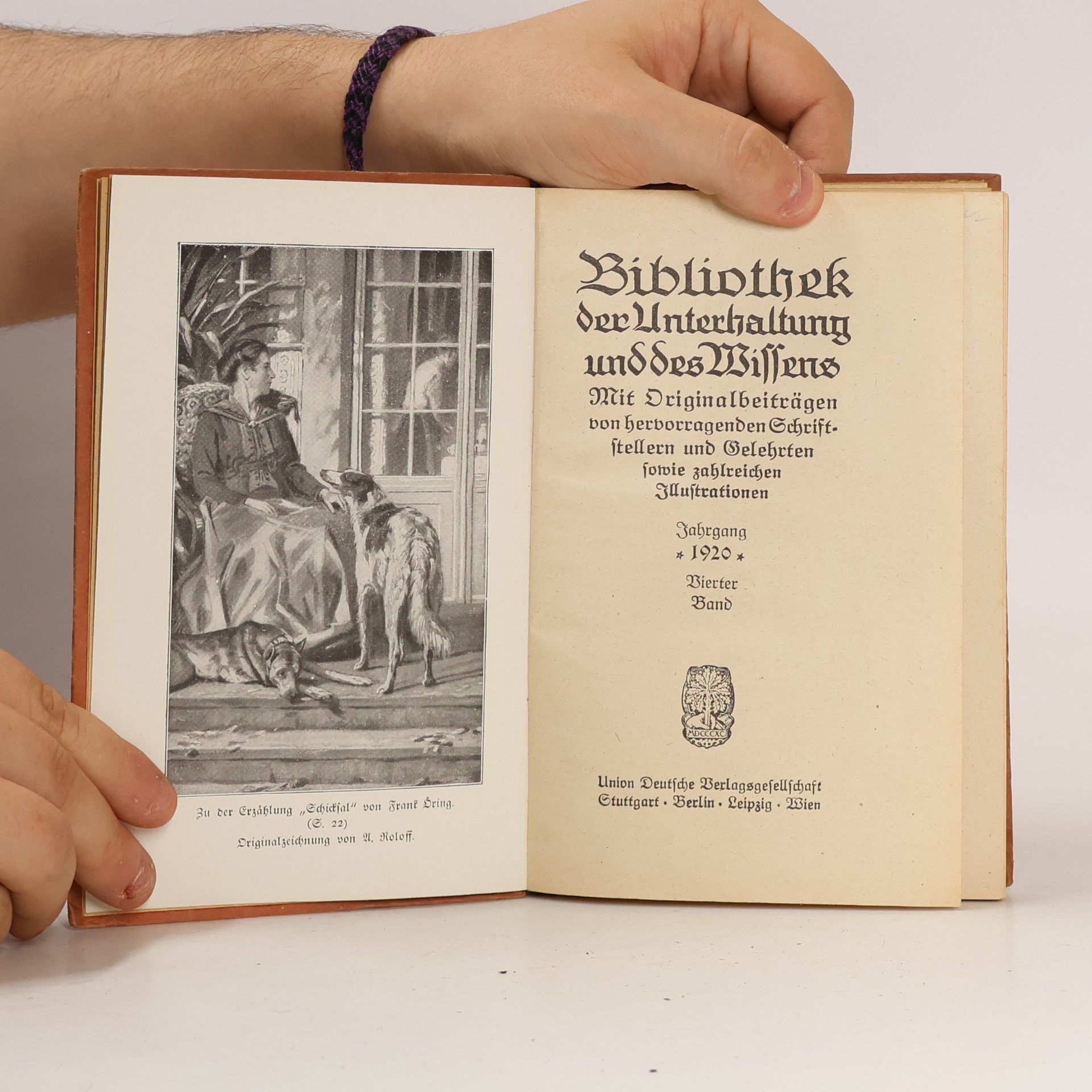 Collectif d'auteurs Bibliothek der Unterhaltung und des Wissens 4