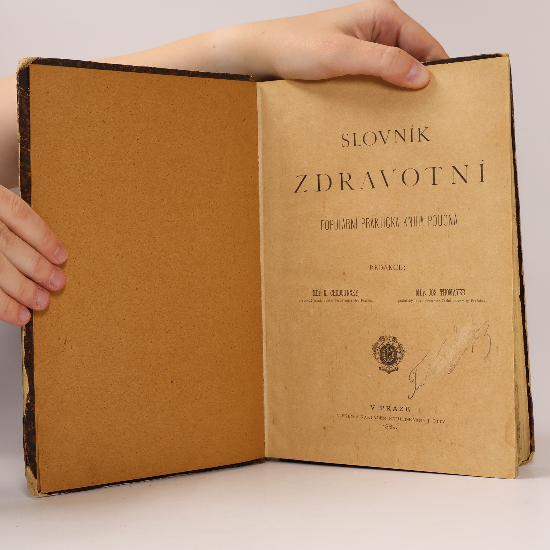 Mdr. K. Chodounský Slovník zdravotní