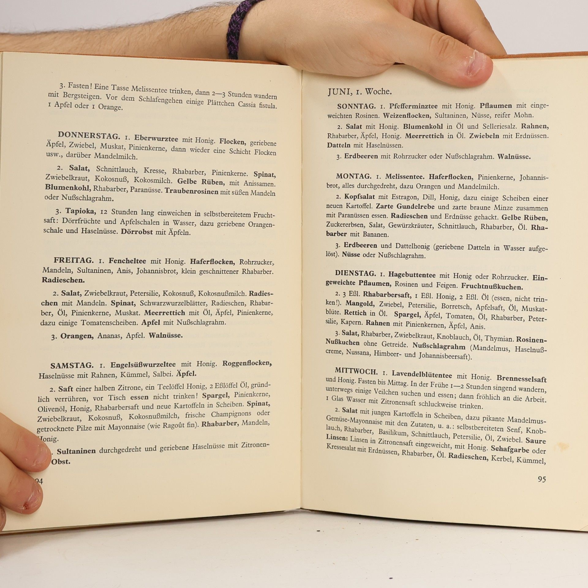 Walter Thiele 365 Tage Rohkost
