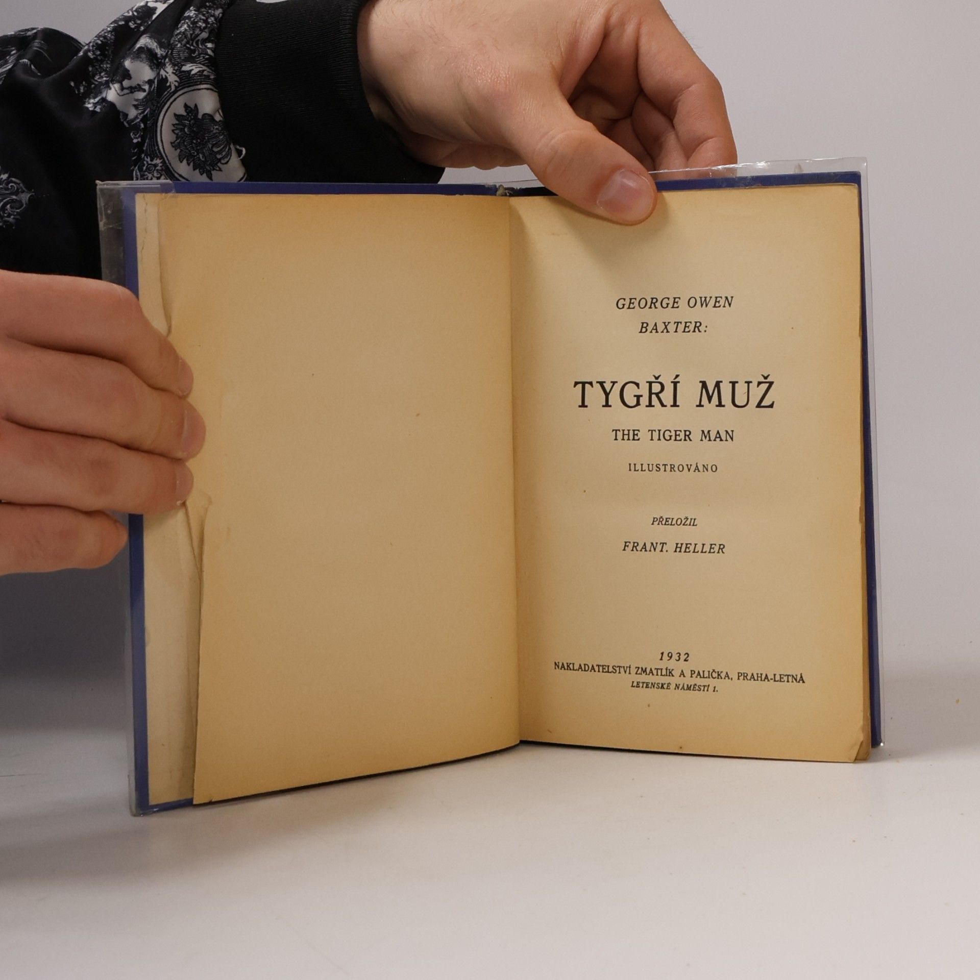 George Owen Baxter TYGRYSI MĄŻ