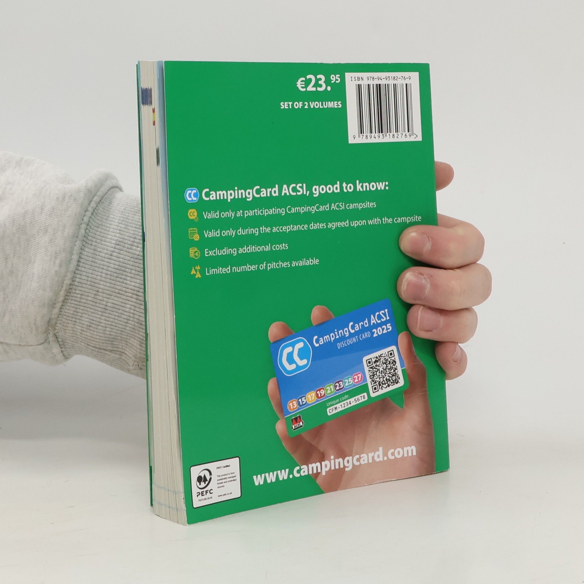 CampingCard ACSI: CampingCard 2025 20 Countries ENG