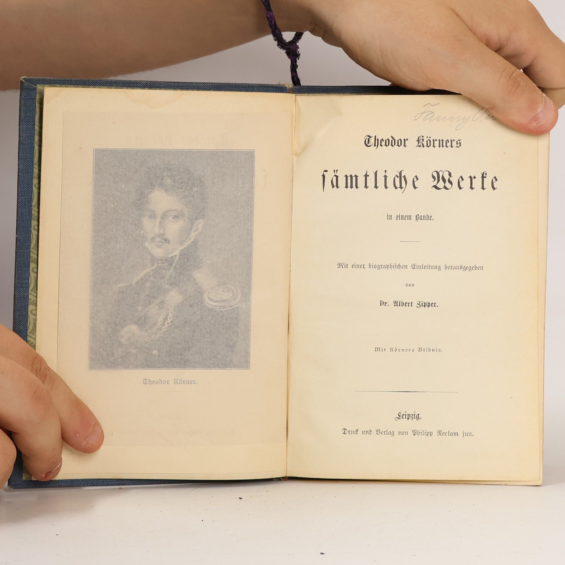 Theodor Körner Körner's sämtliche Werke