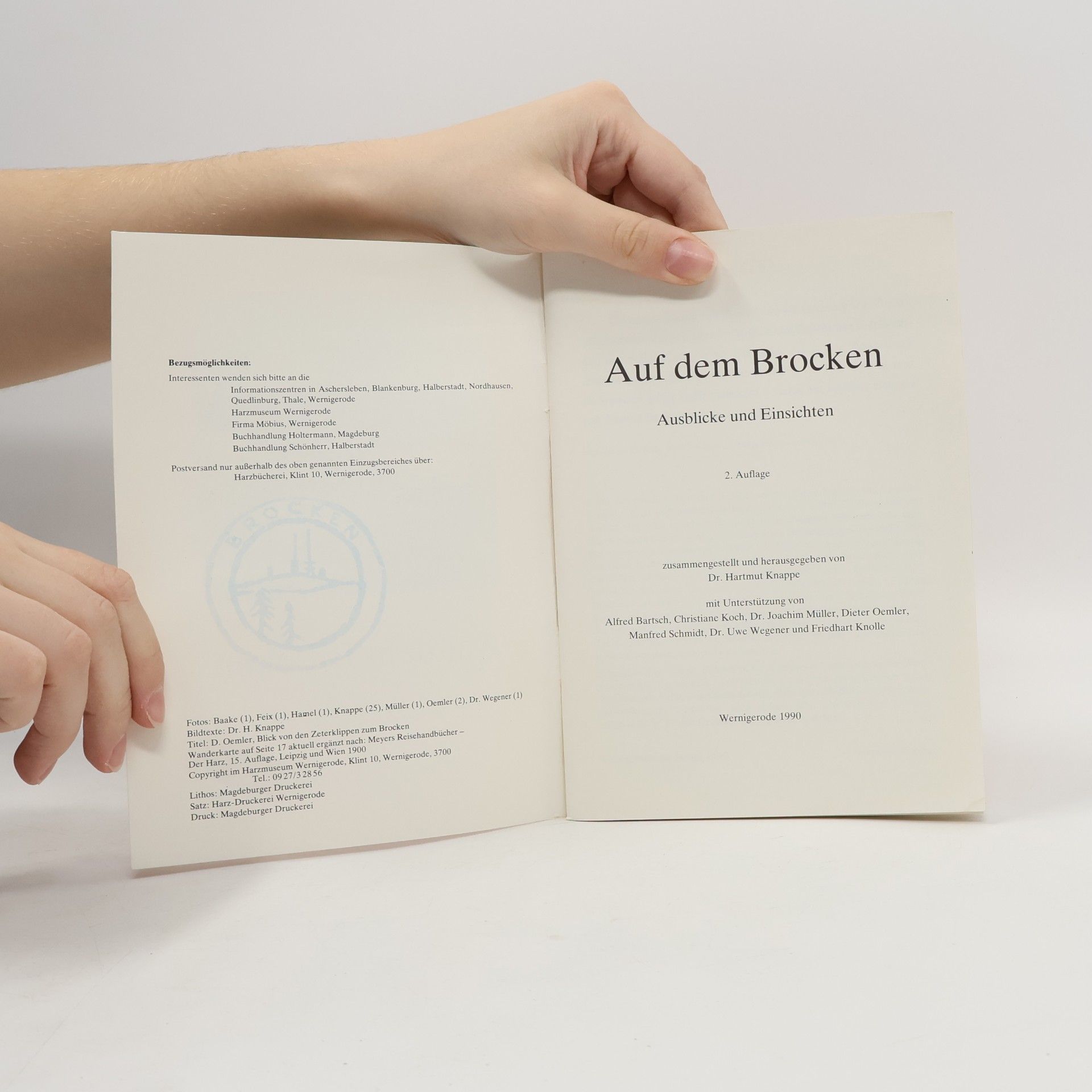 Kolektiv autorů Auf dem Brocken