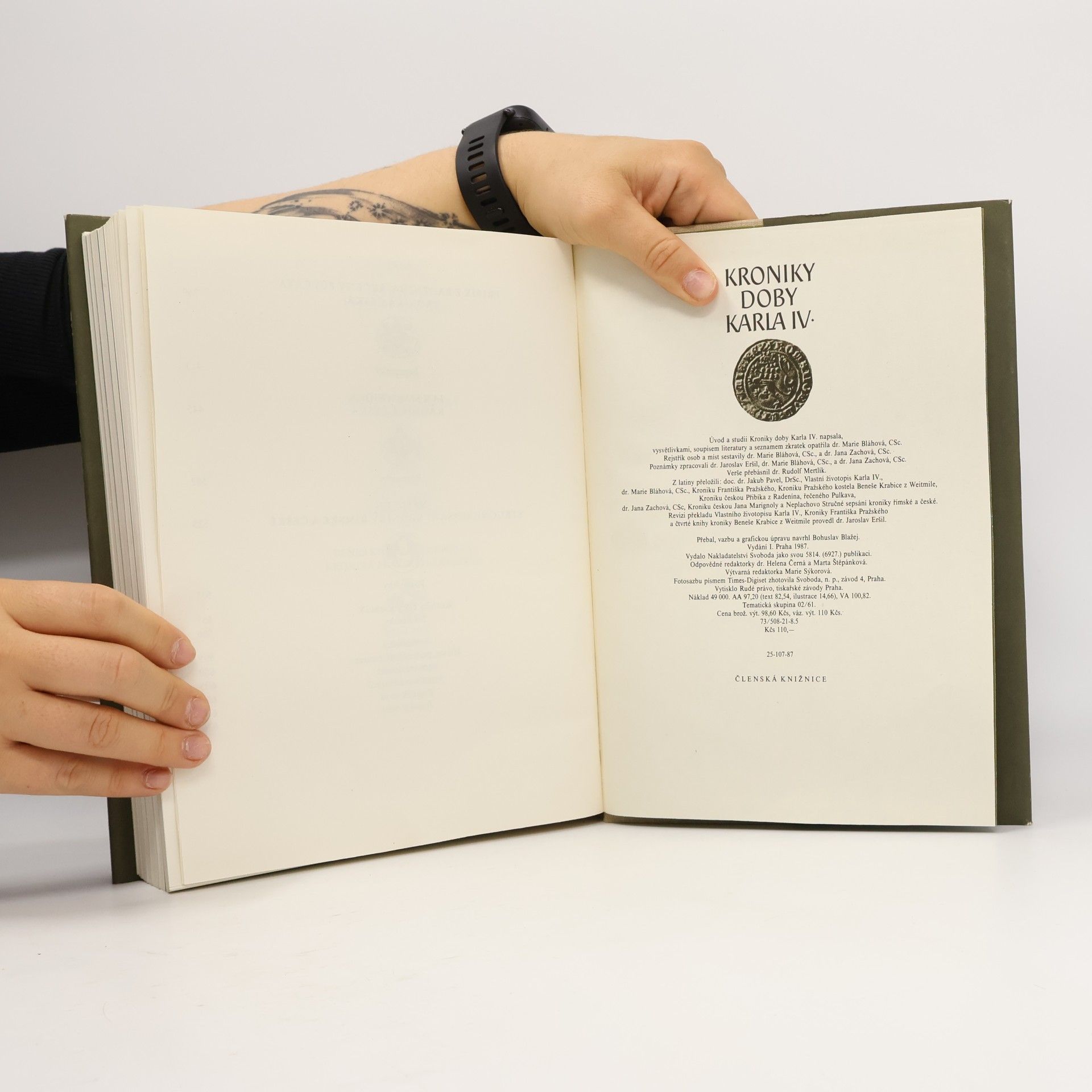 Various authors Kroniky doby Karla IV.