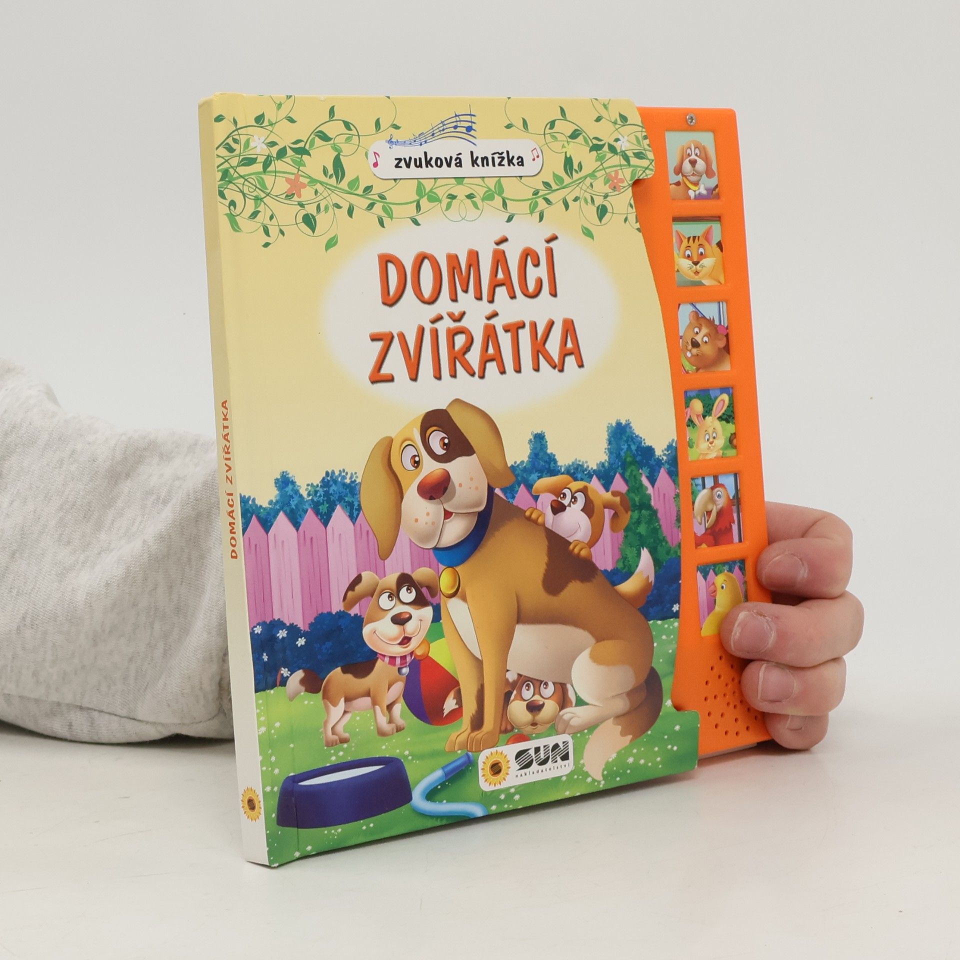 Domácí zvířátka - zvuková kniha
