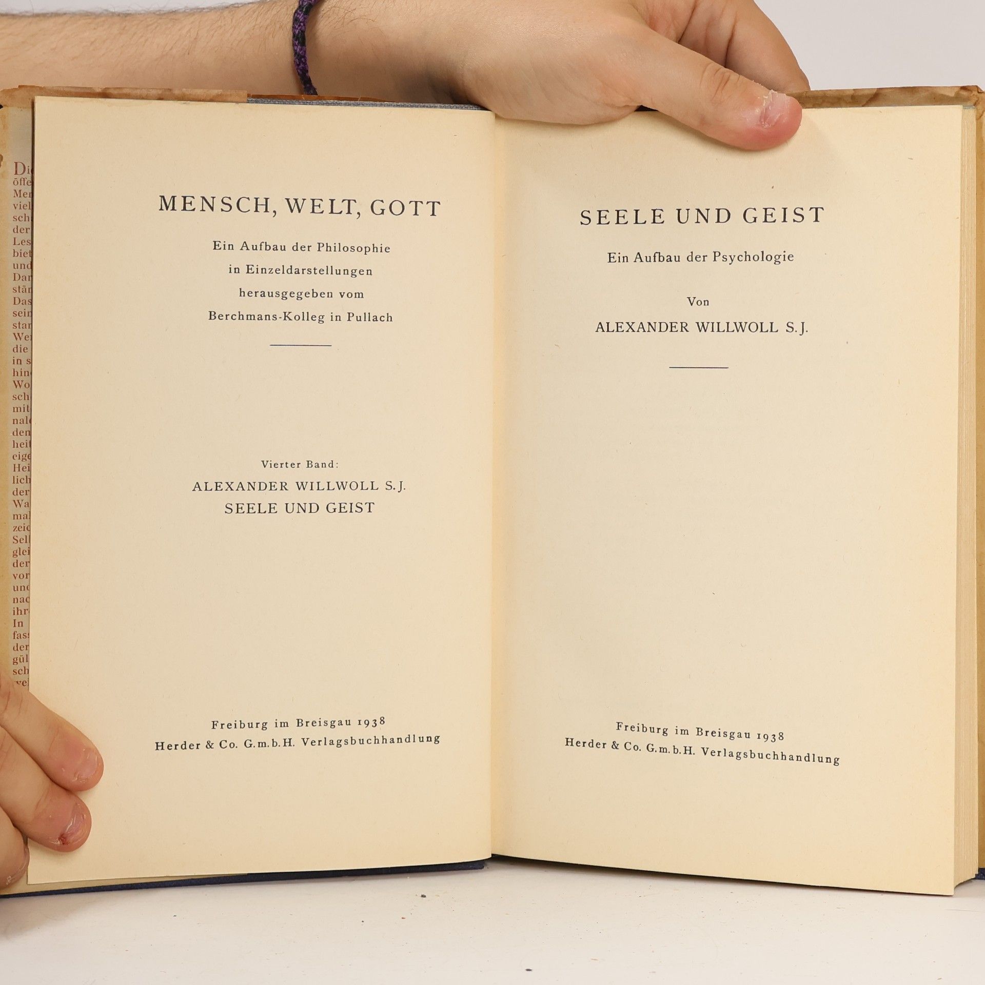 Alexander Willwoll SEELE UND GEIST