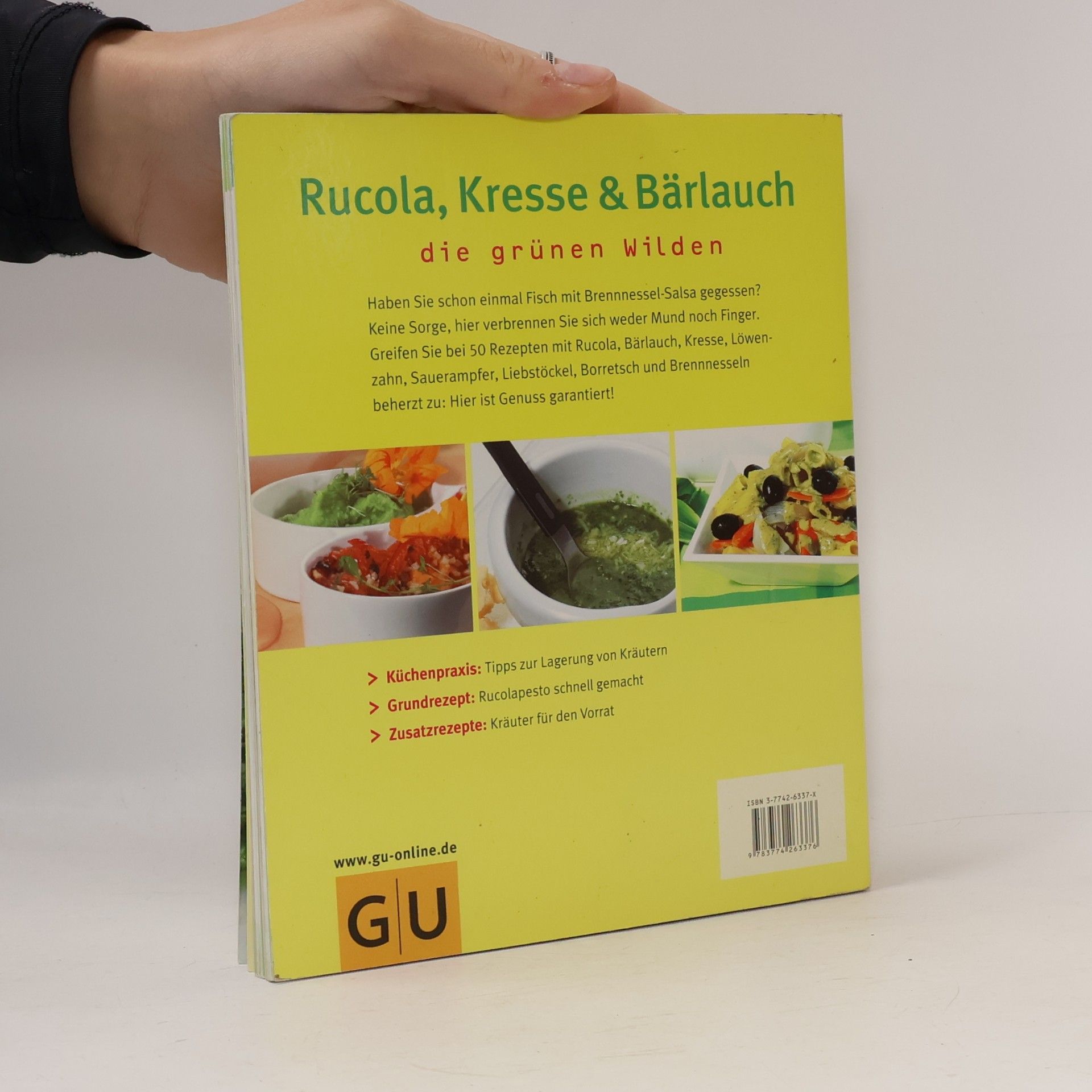 Cornelia Schinharl Rucola, Kresse & Bärlauch