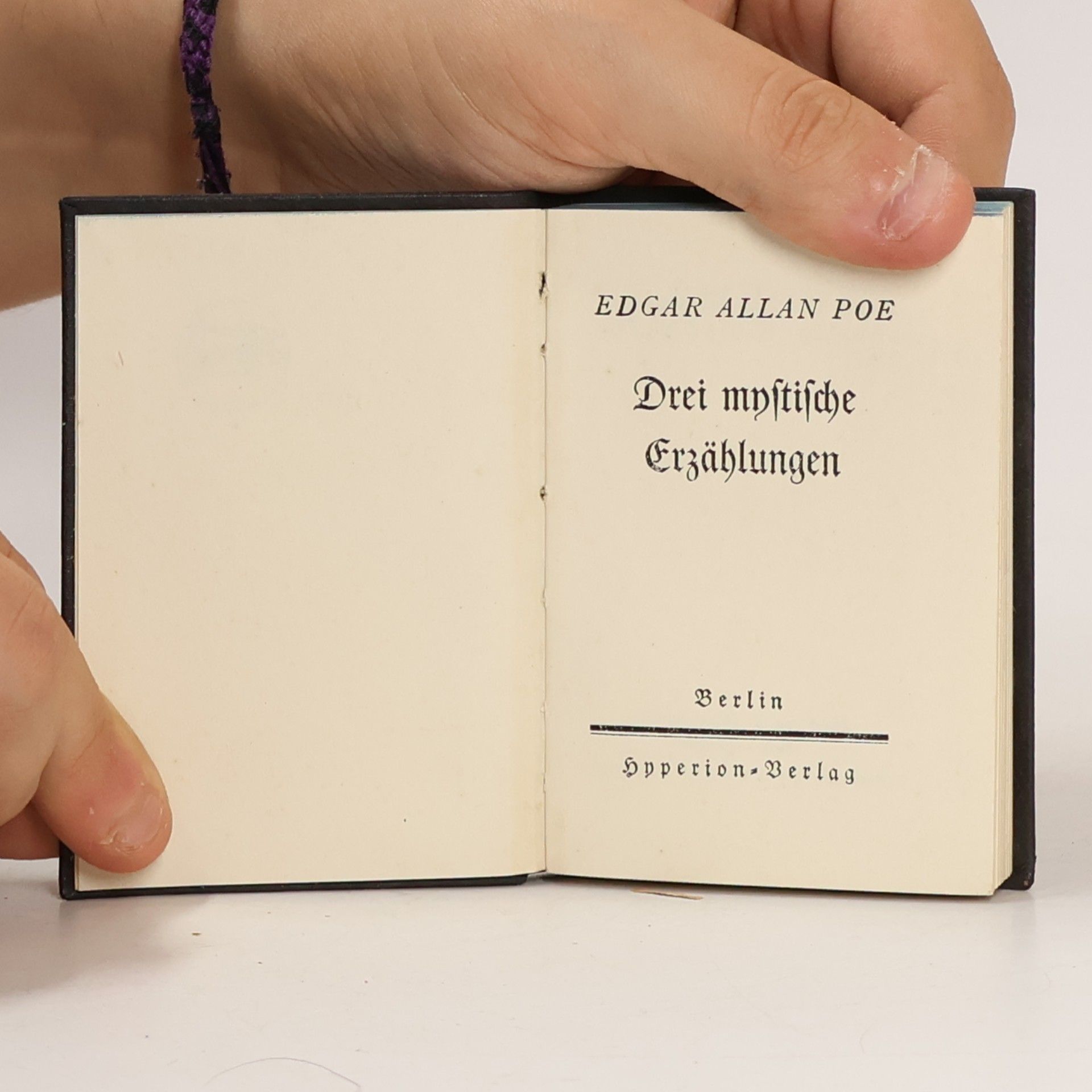 Edgar Allan Poe Drei mystische Erzählungen