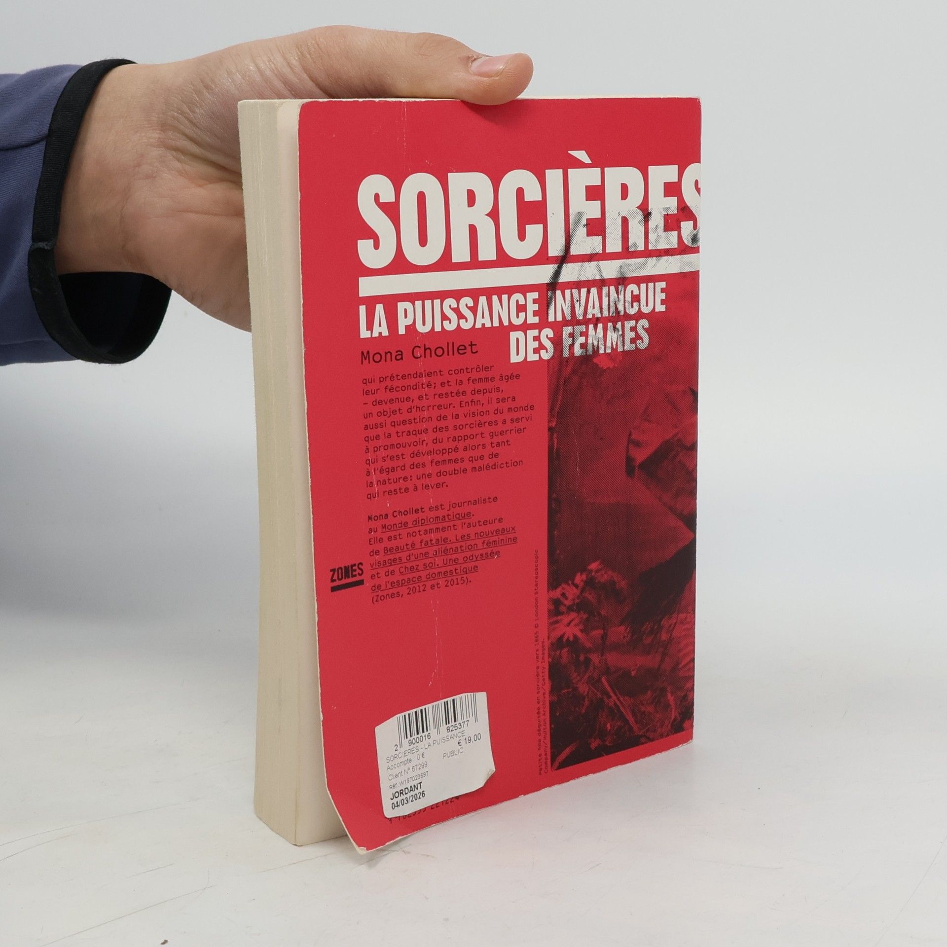 Mona Chollet Sorcières. La puissance invaincue des femmes