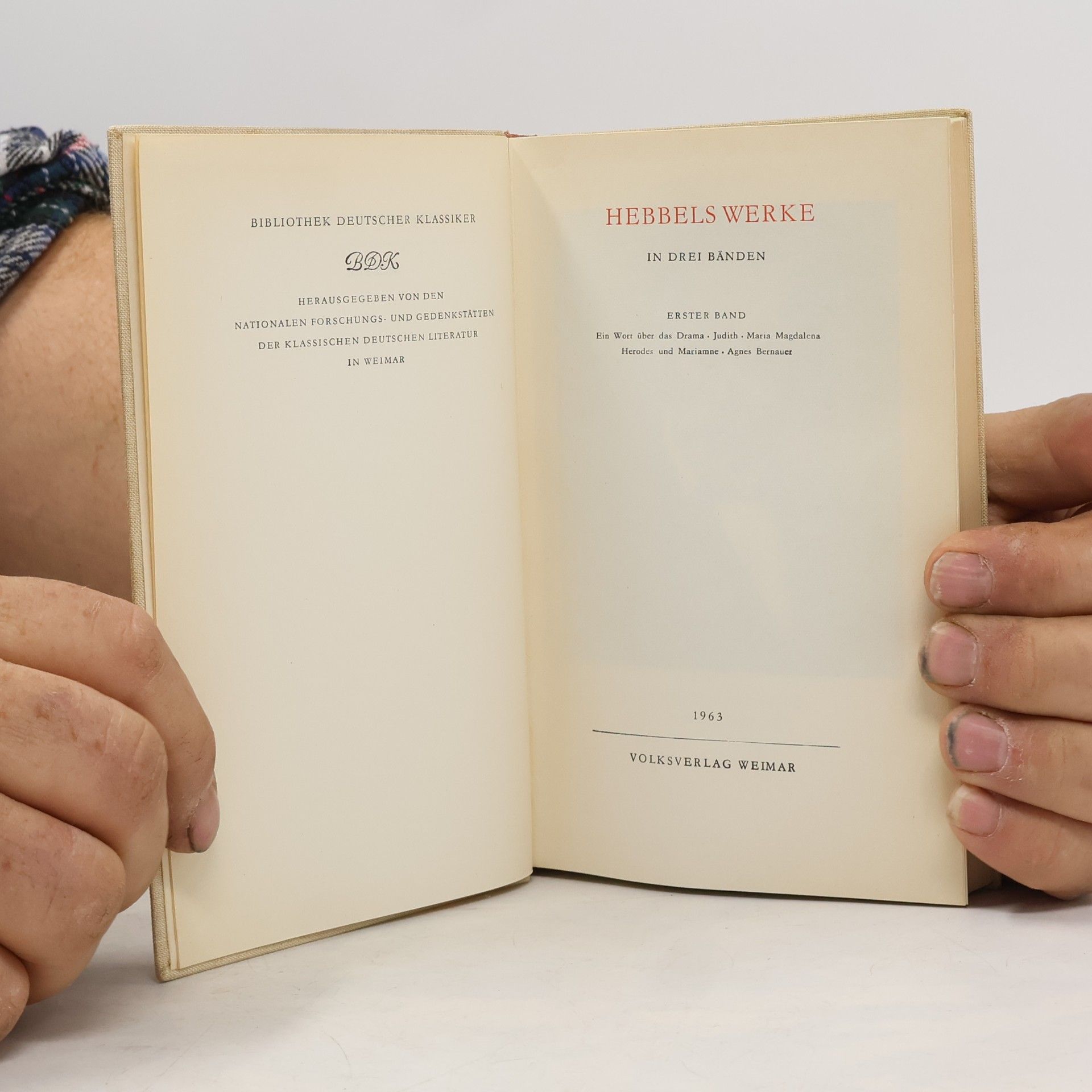 Friedrich Hebbel Hebbel 1