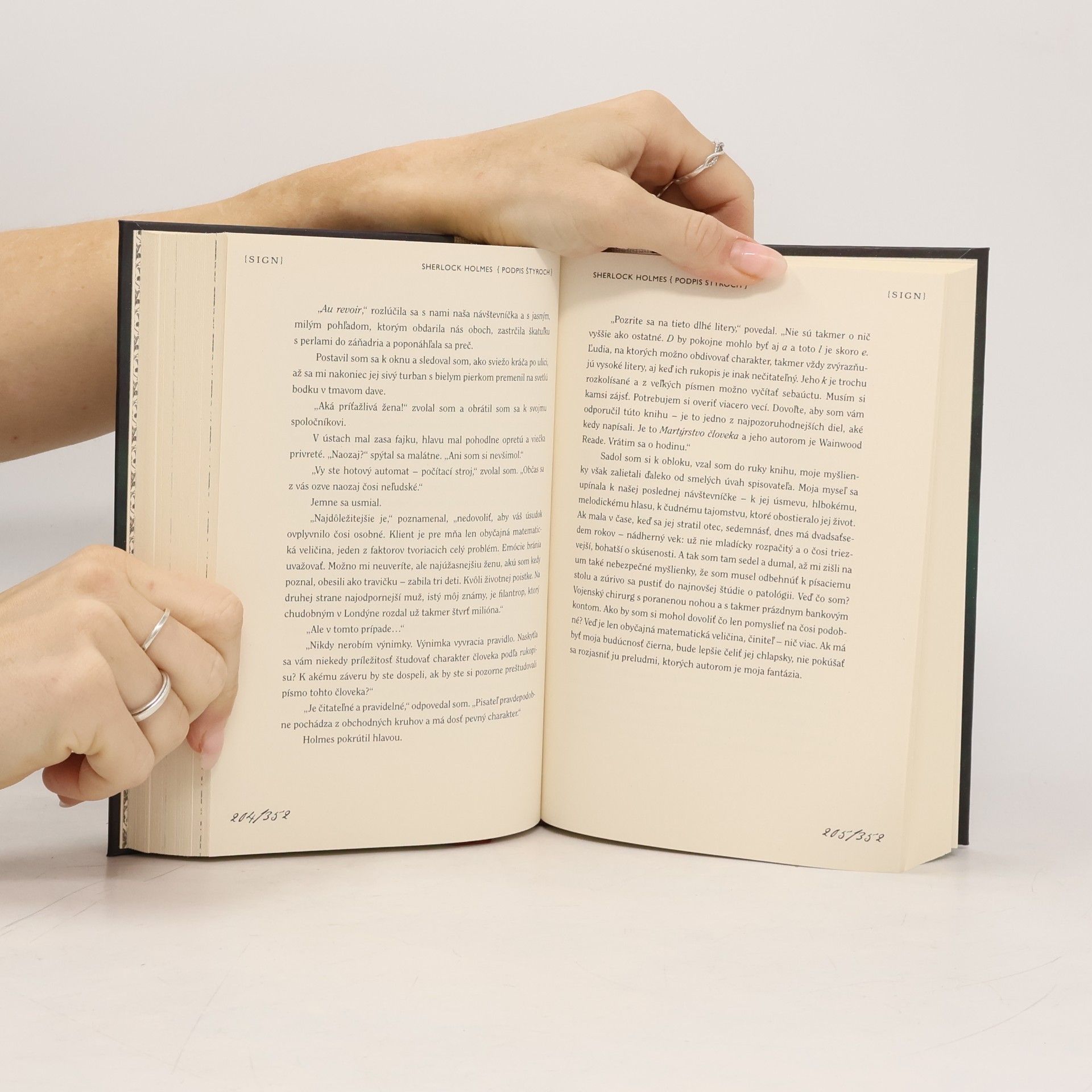 Arthur Conan Doyle Štúdia v krvavočervenom / Podpis štyroch