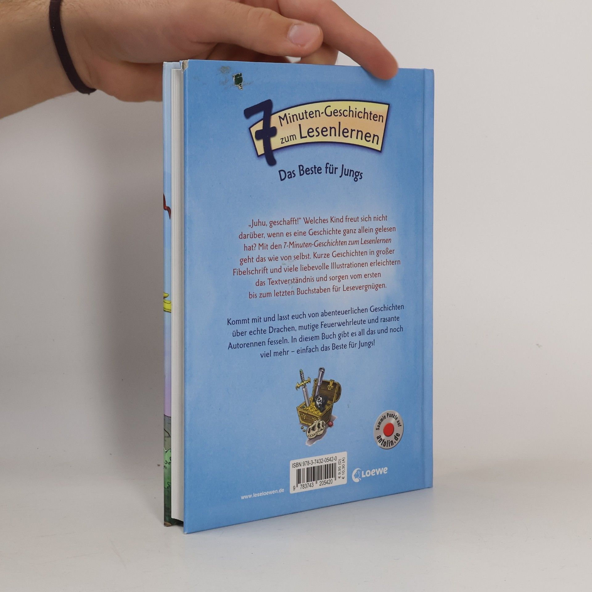 Various authors Leselöwen - Das Original - 7-Minuten-Geschichten zum Lesenlernen - Das Beste für Jungs