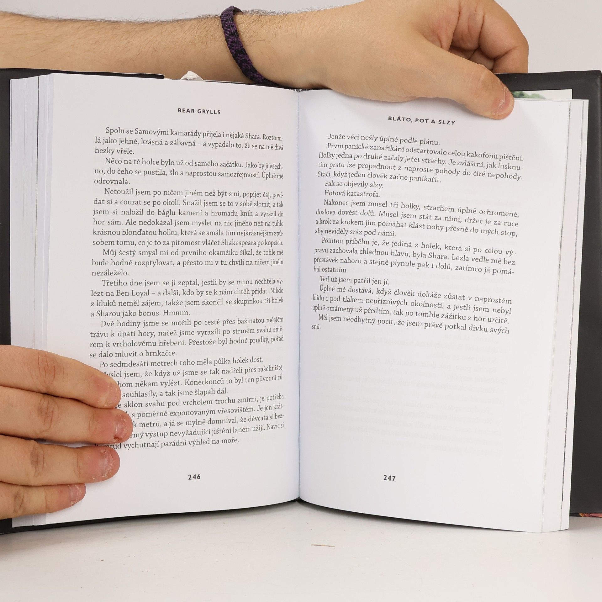 Bear Grylls Bláto, pot a slzy: Autobiografie